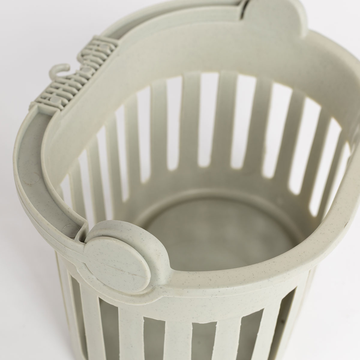 Cesto para pinzas verde