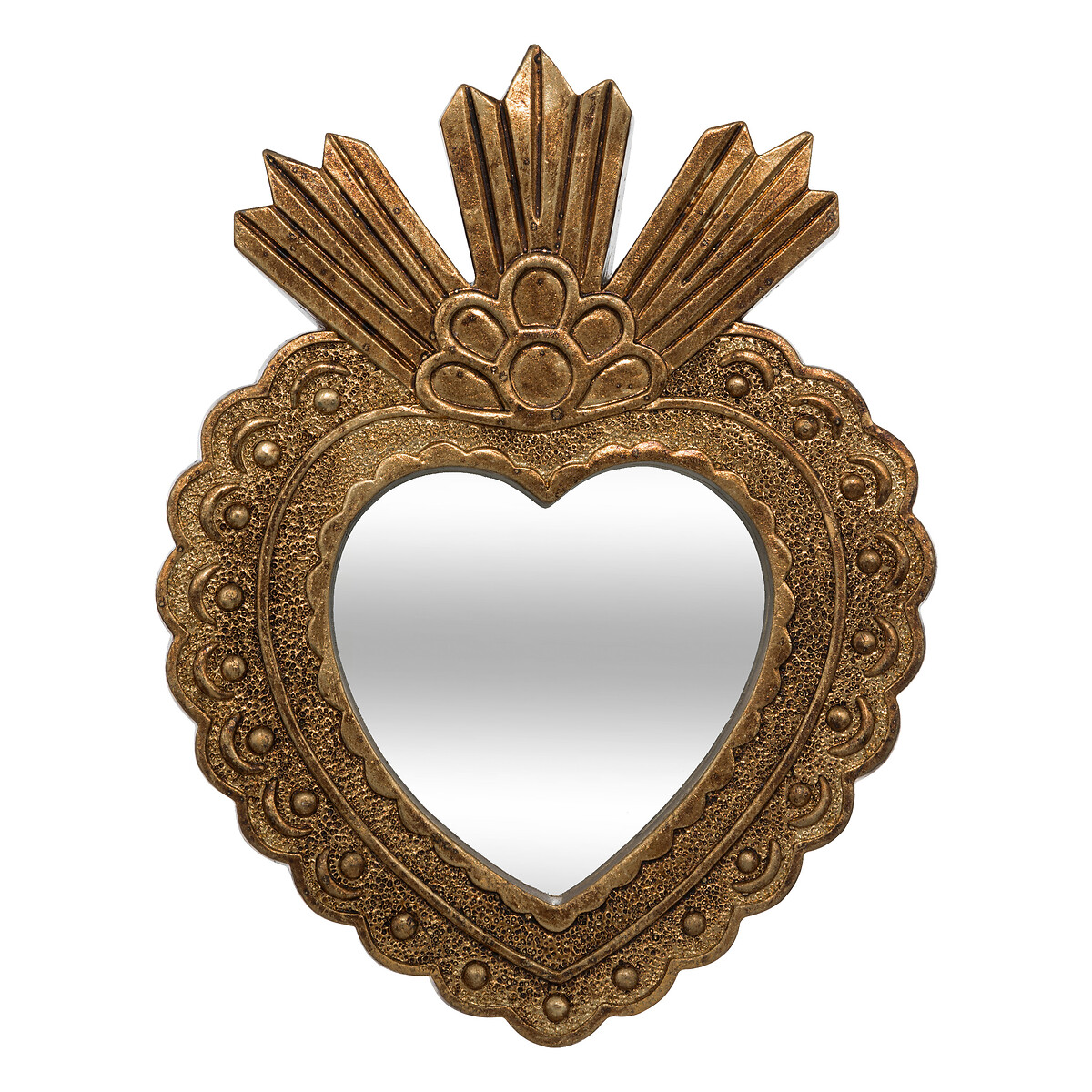 Espejo De Pared Alison Dorado