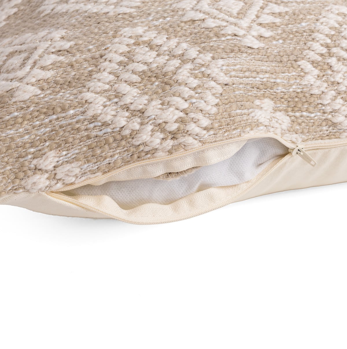 Almohada MADELEINE beige 45x45cm