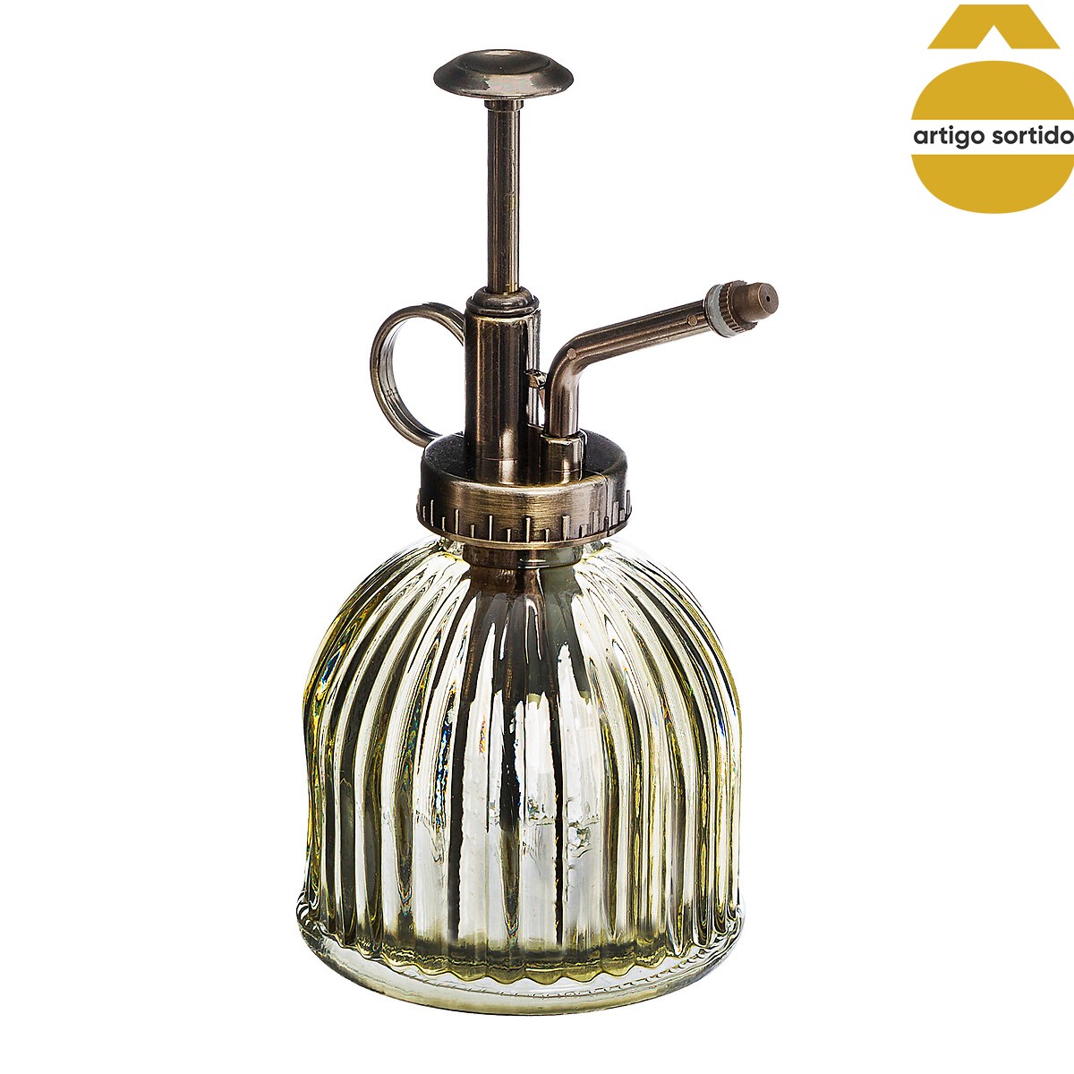 Pulverizador De Vidrio Vintage 9x16Cm