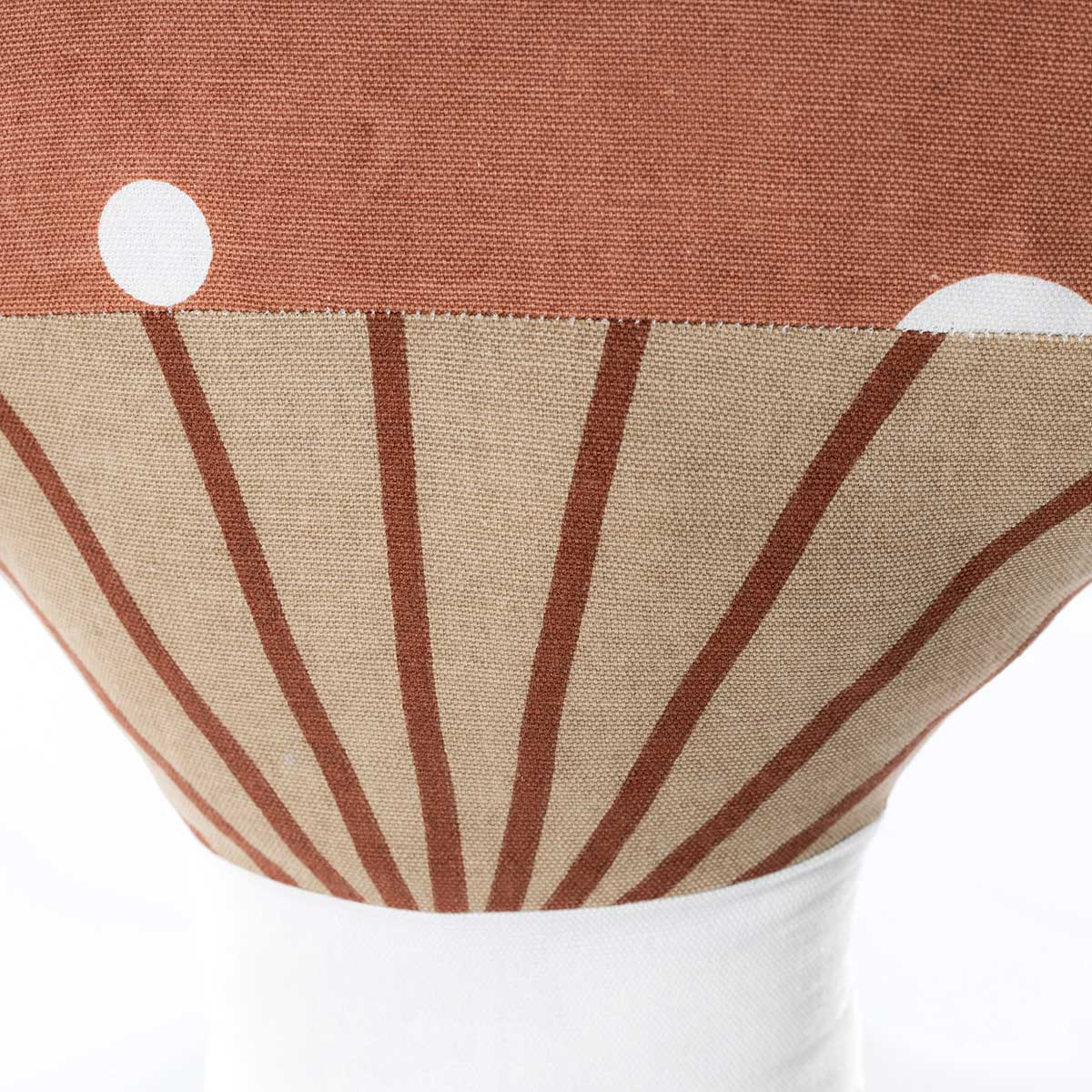 Almohada Ferme Champiñón Terracota