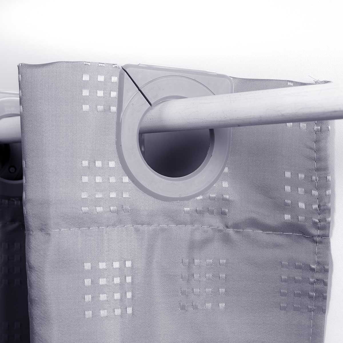 Cortina De Ducha Gris 180x200cm