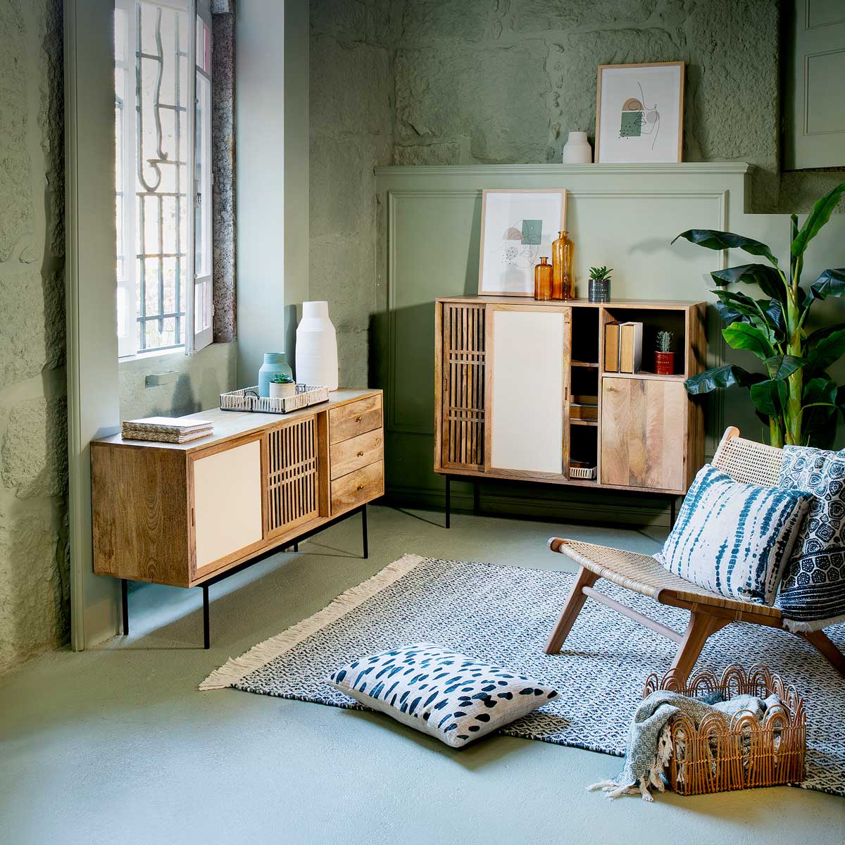 Sillón Timor Poesie De Ratán 65x80x71Cm