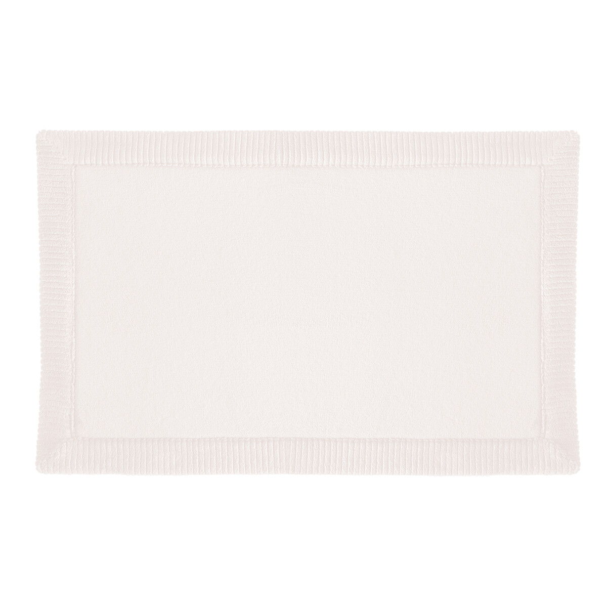 Alfombra De Baño Modern Blanca 50x80Cm