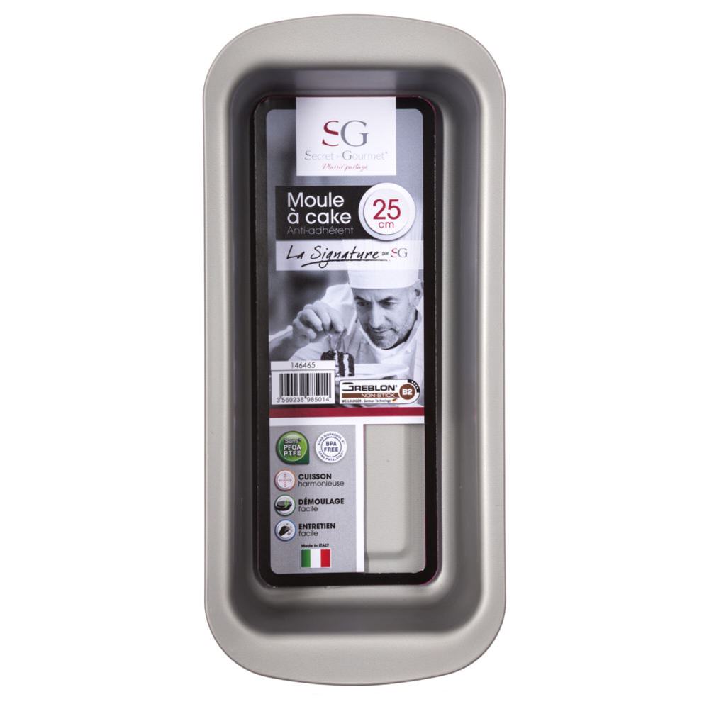 Molde Rectangular Signature Negro 25Cm