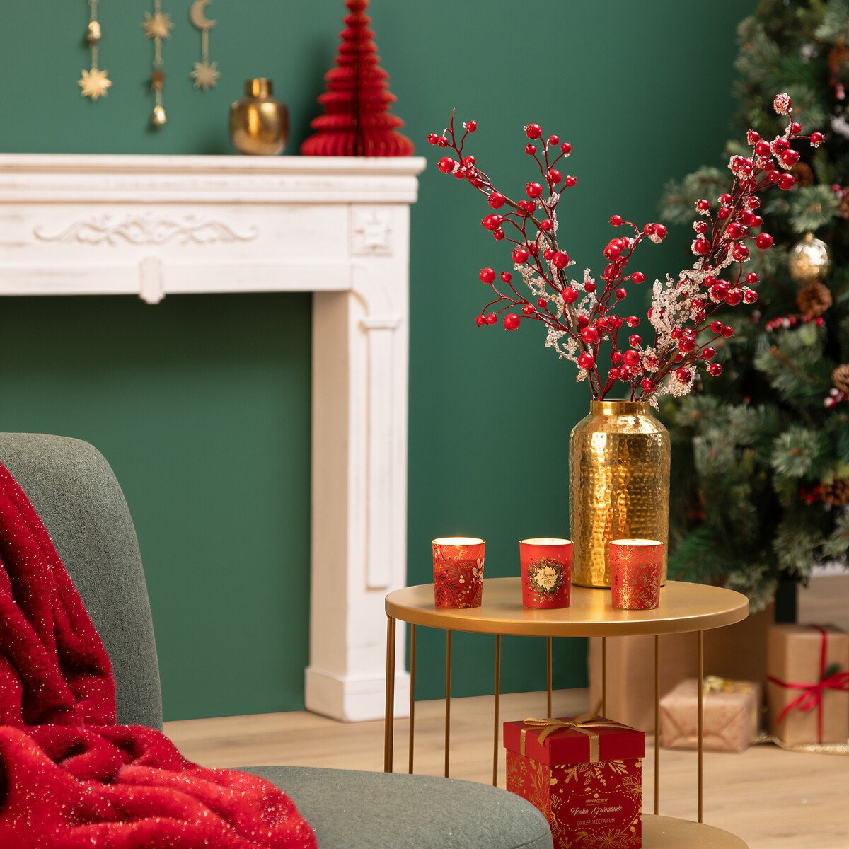 Set de 3 velas perfumadas 