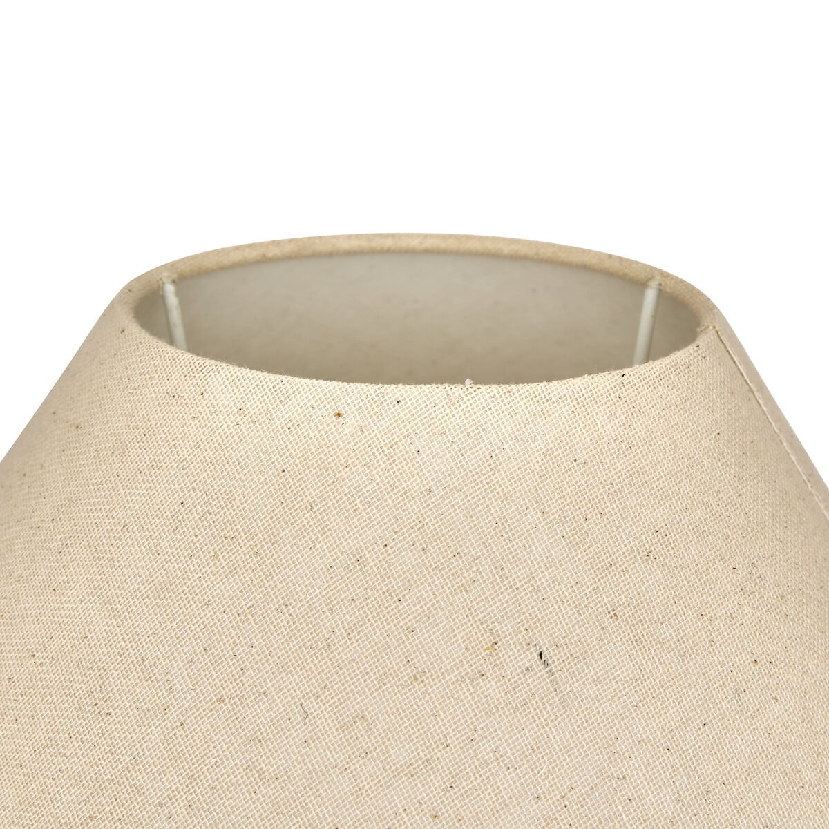 L&aacute;mpara de mesa marr&oacute;n de cer&aacute;mica 38cm