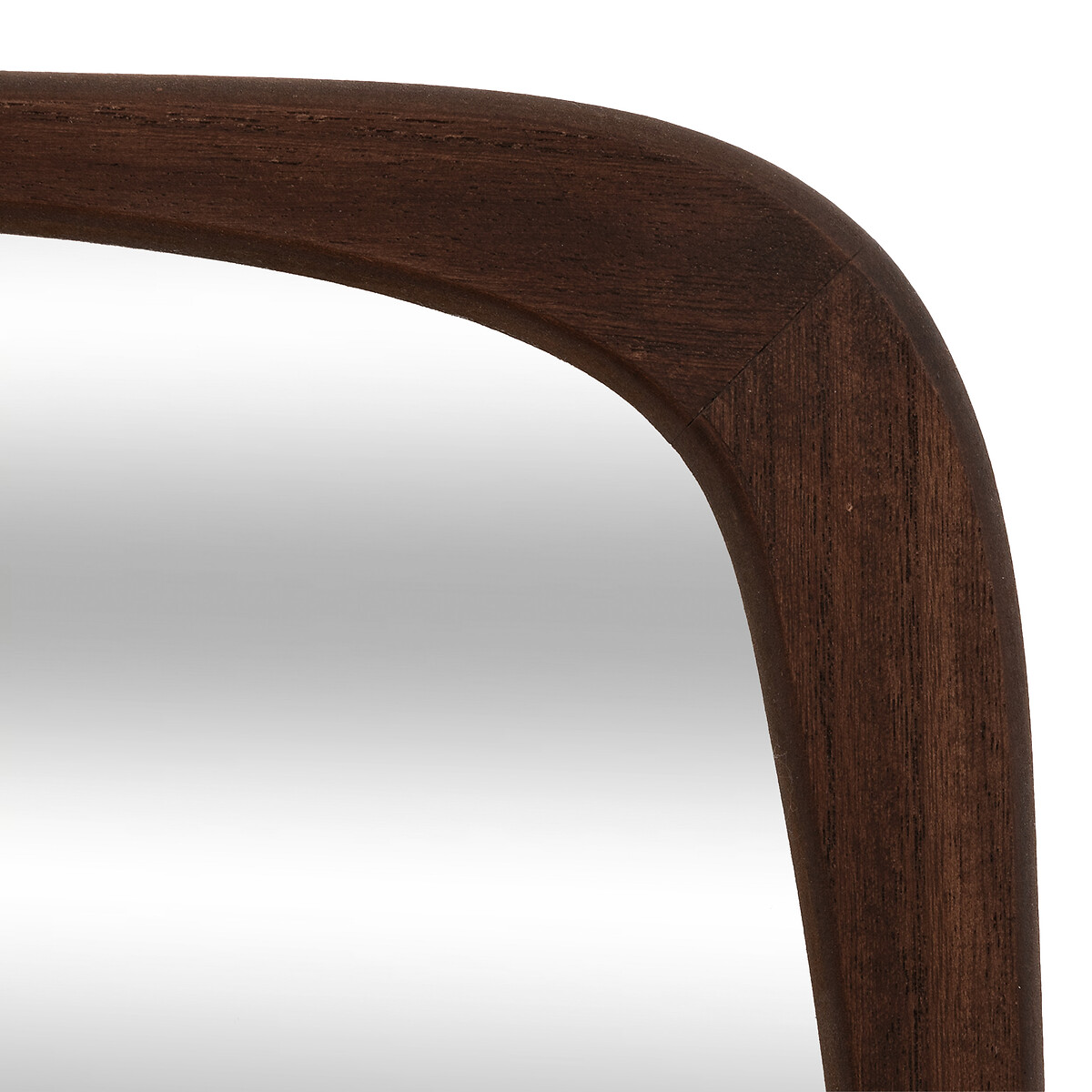Espejo De Pared Keira Marr&oacute;n De Mdf 65cm