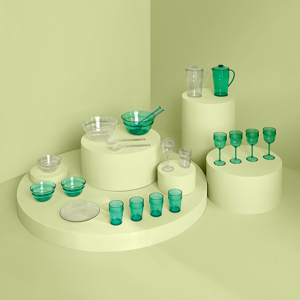 Juego 2 Cubiertos Ensalada Green Harmo 