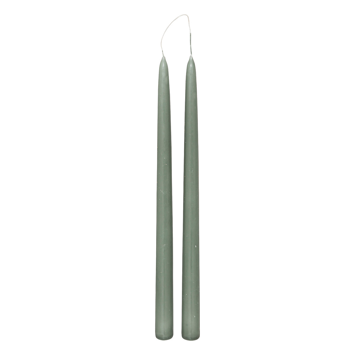 Paquete 2 Velas Candelabro Verde Hugo
