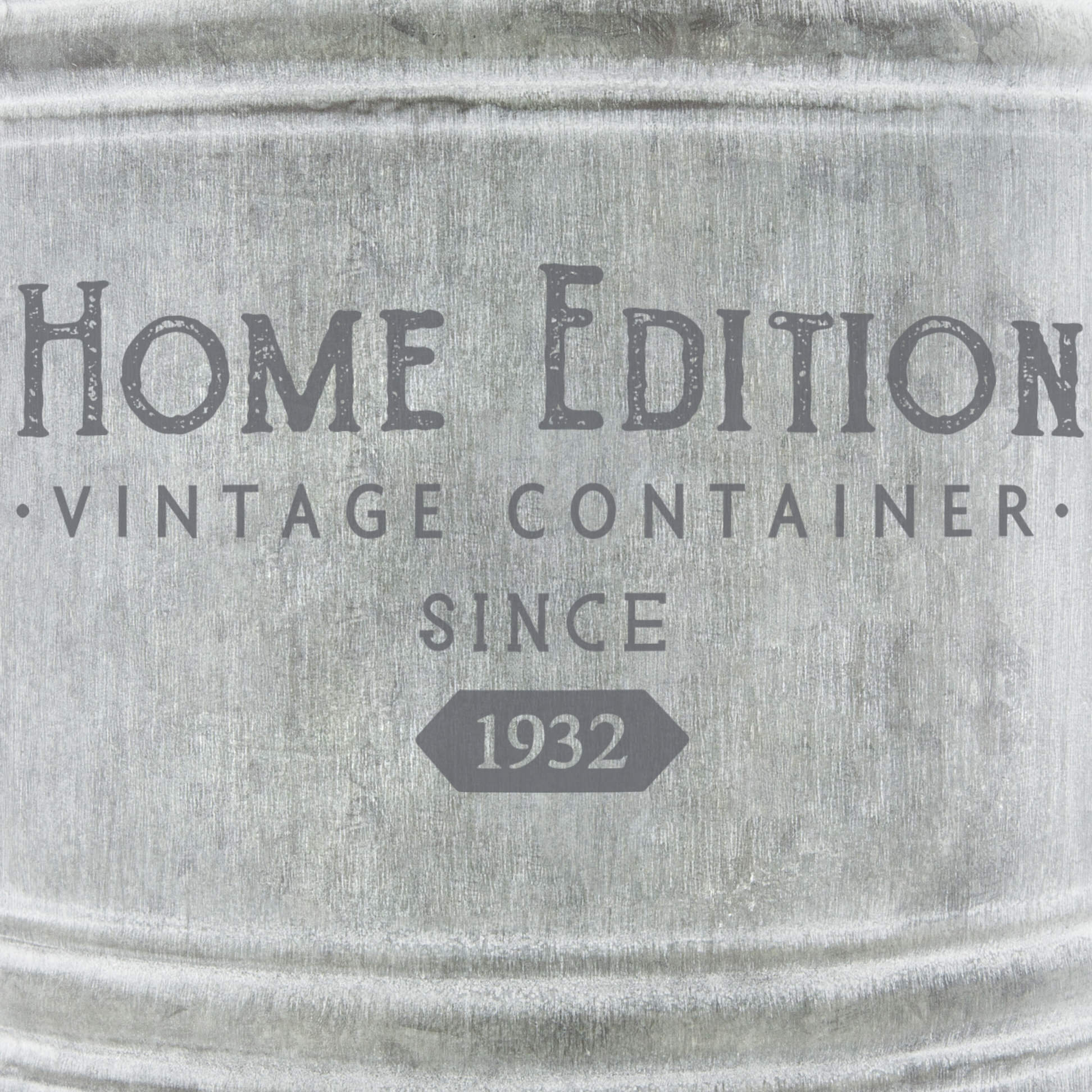 Maceta Tamaño 2/2 22.5x24.3Cm Zinc