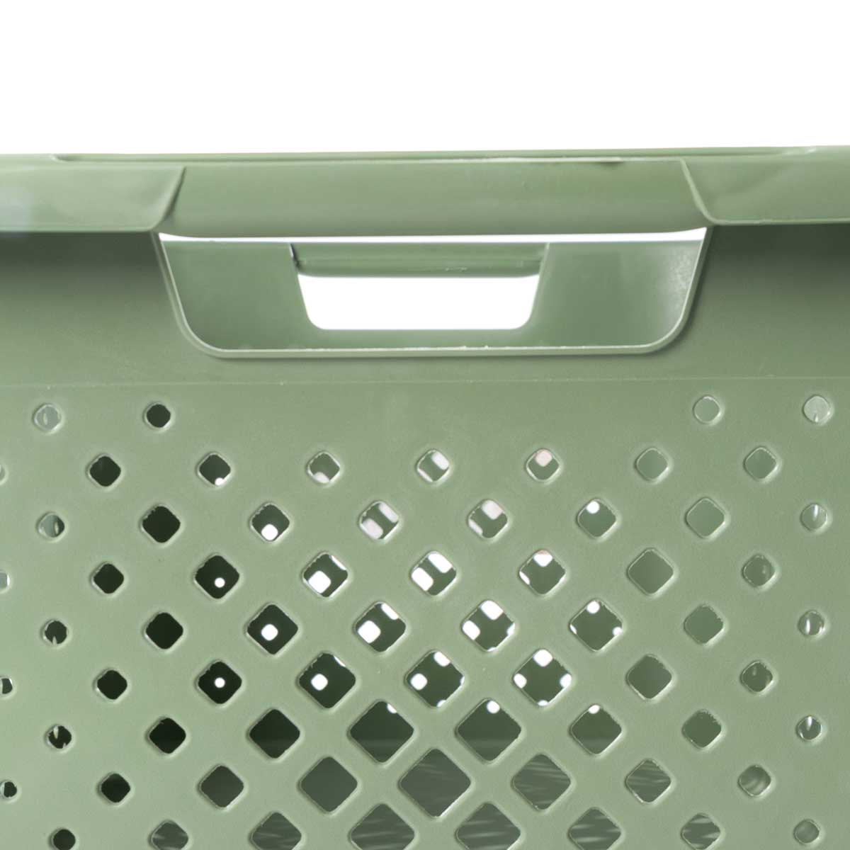 Cesto para ropa PIXEL verde 40l