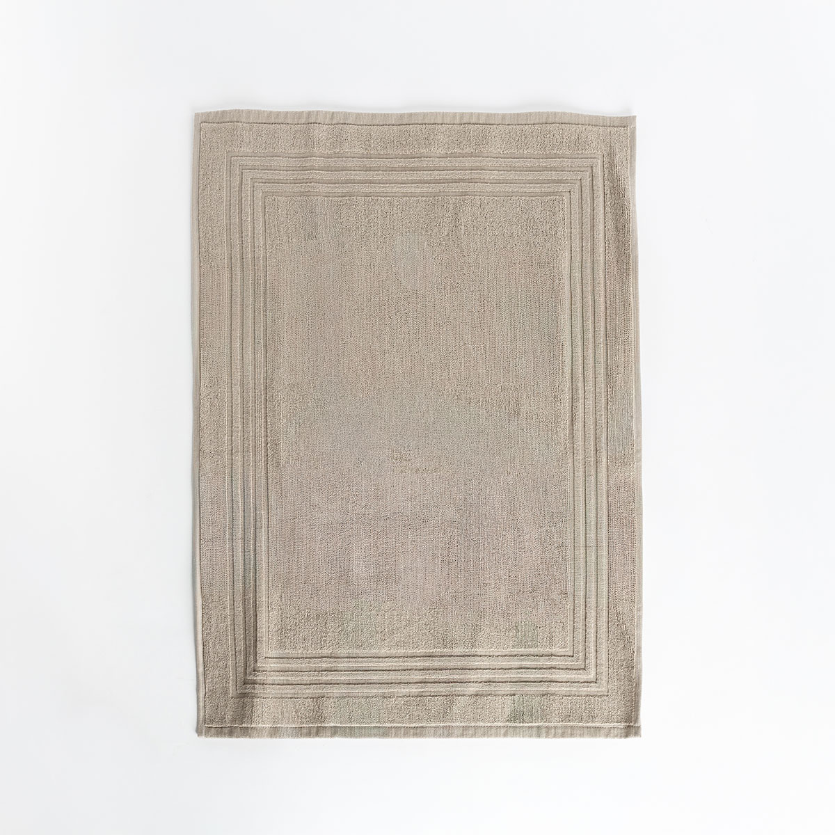 Alfombra de ba&ntilde;o ESSENZA marr&oacute;n claro 50x70cm