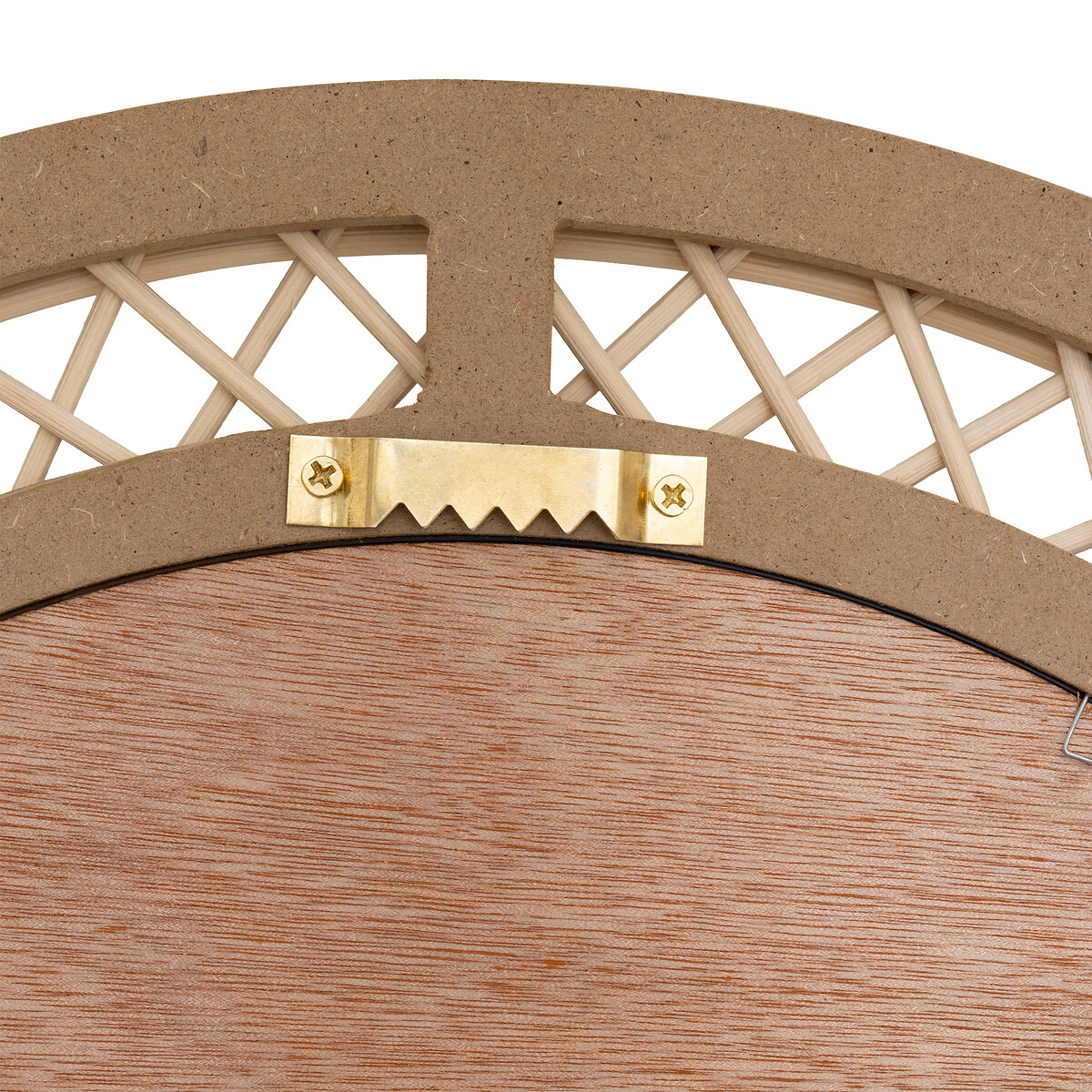 Espejo de pared ANAHI de rattan 87x47cm