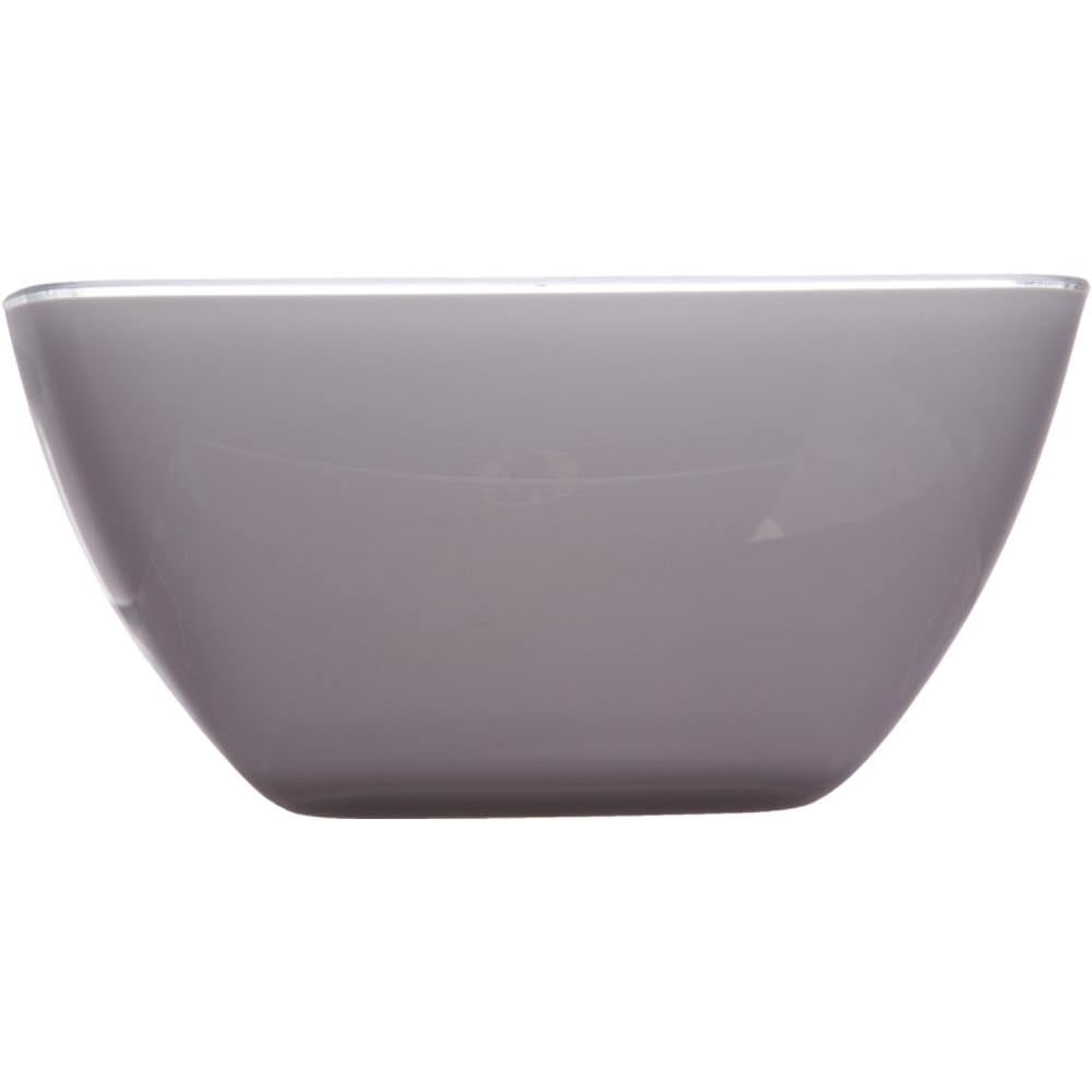 Cuenco Cuadrado Gris 19Cm