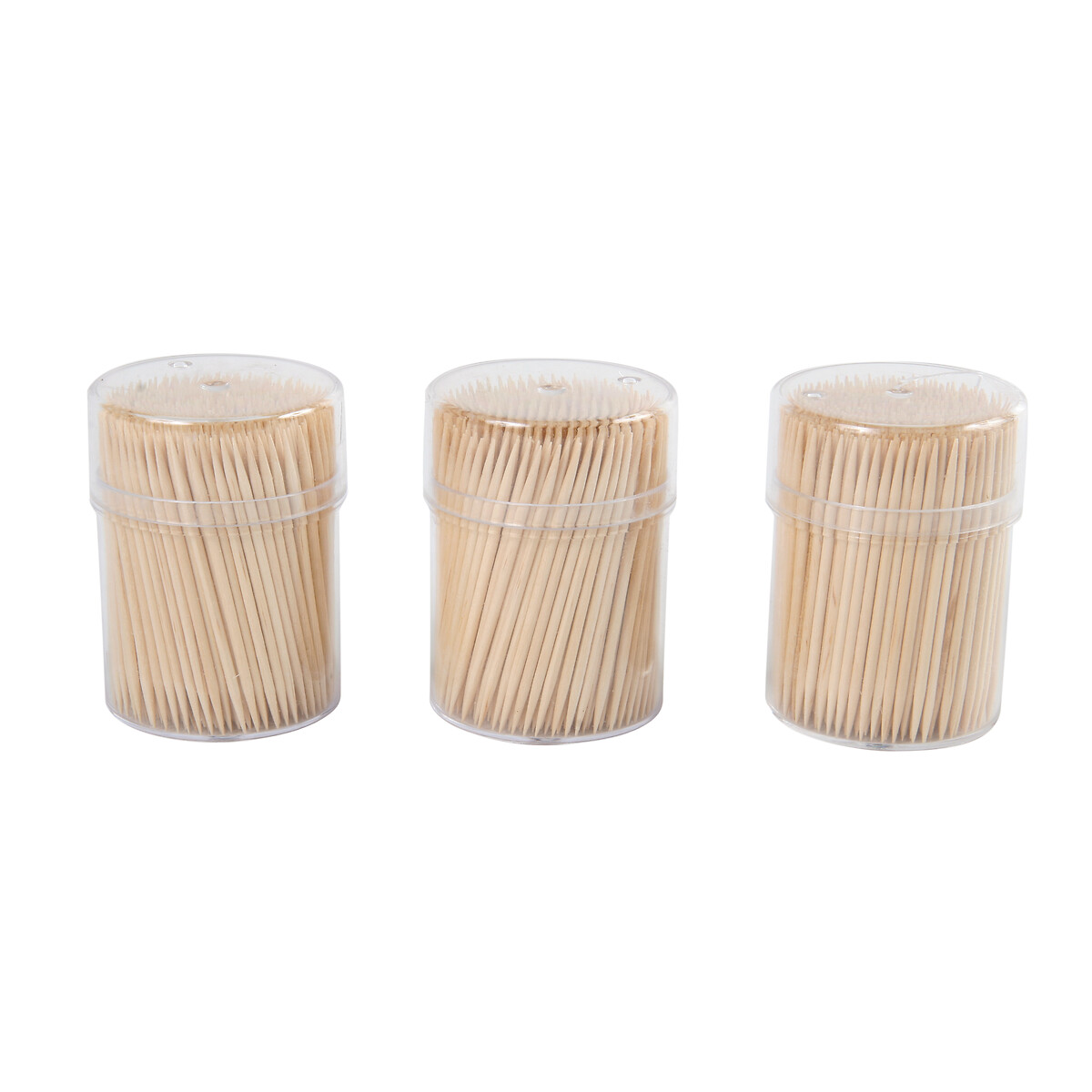 Set Frascos De Palillos Mondadientes