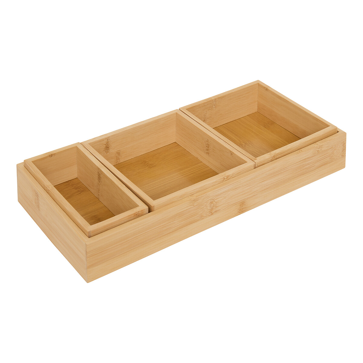 Set de 4 cajas organizadoras para cajones