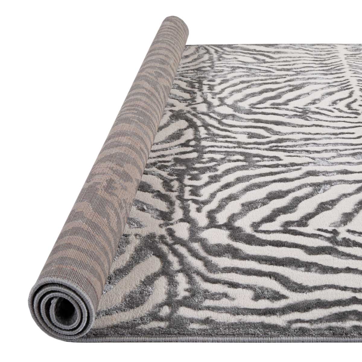 Alfombra Zaha Gris 80x150Cm