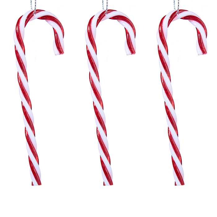 Set 3 Bastones Navide&ntilde;os