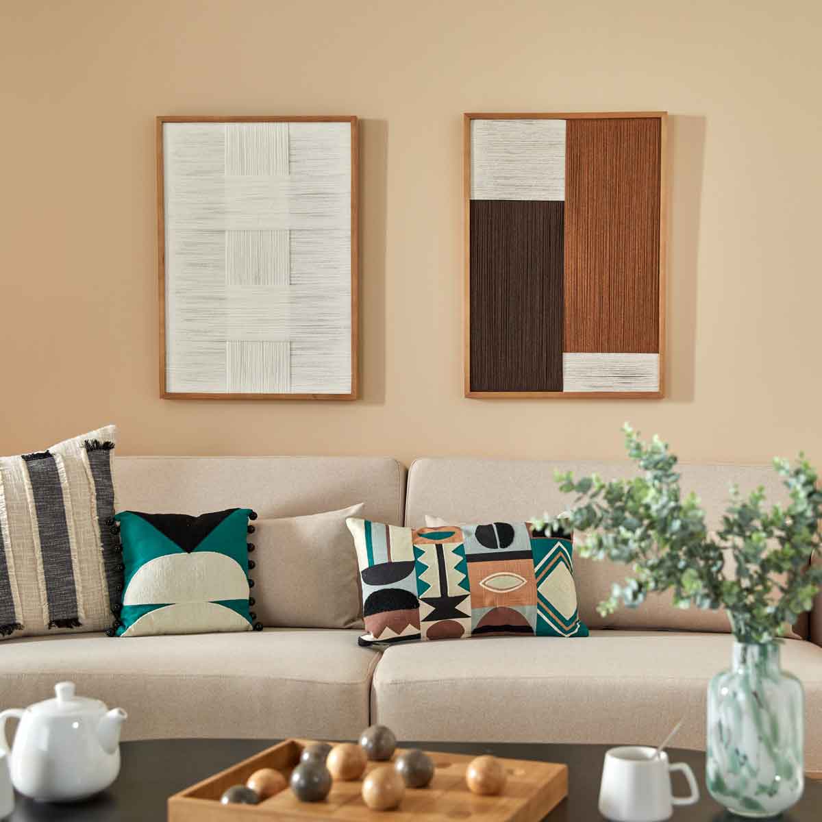 Cuadro decorativo TISSIA 70x50cm