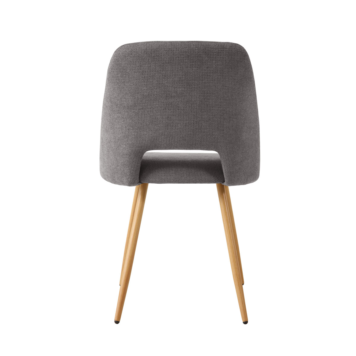 Silla FRESNO de tela gris