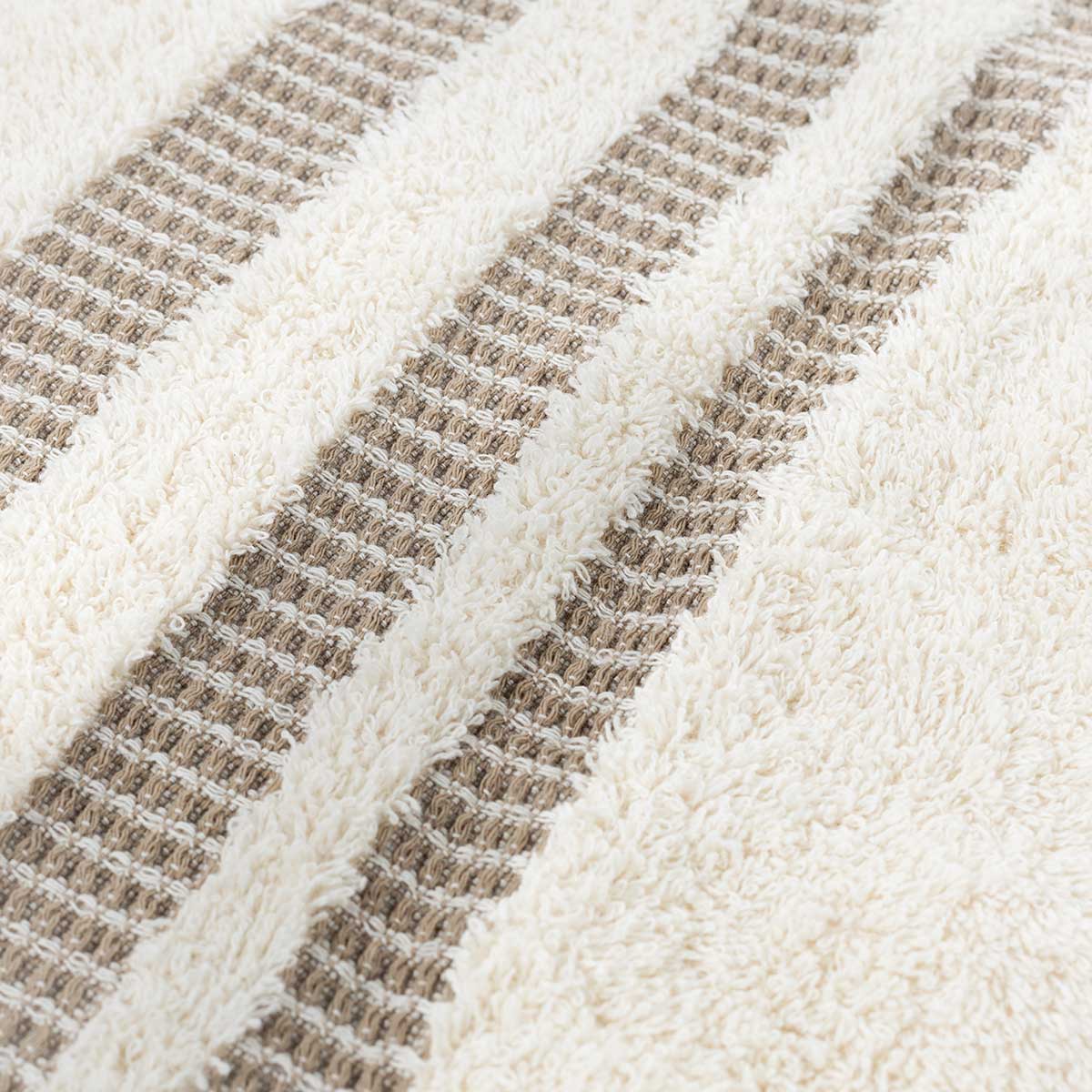 Conjunto de 2 toallas de baño CHLOÉ natural