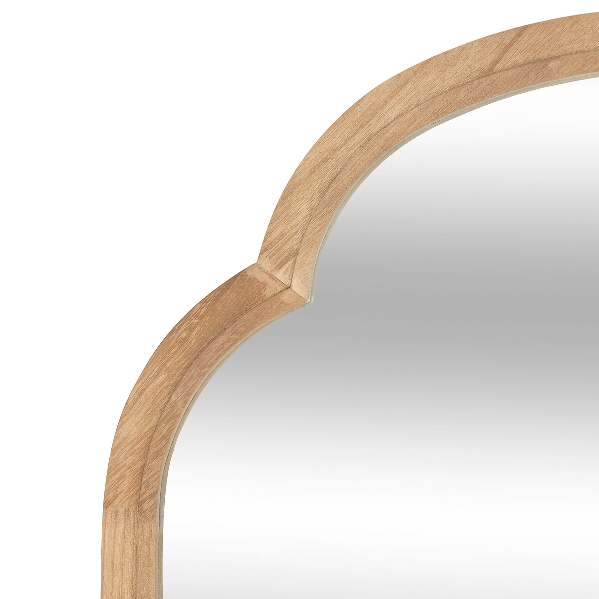 Espejo De Pared Lorenza Marr&oacute;n De Madera