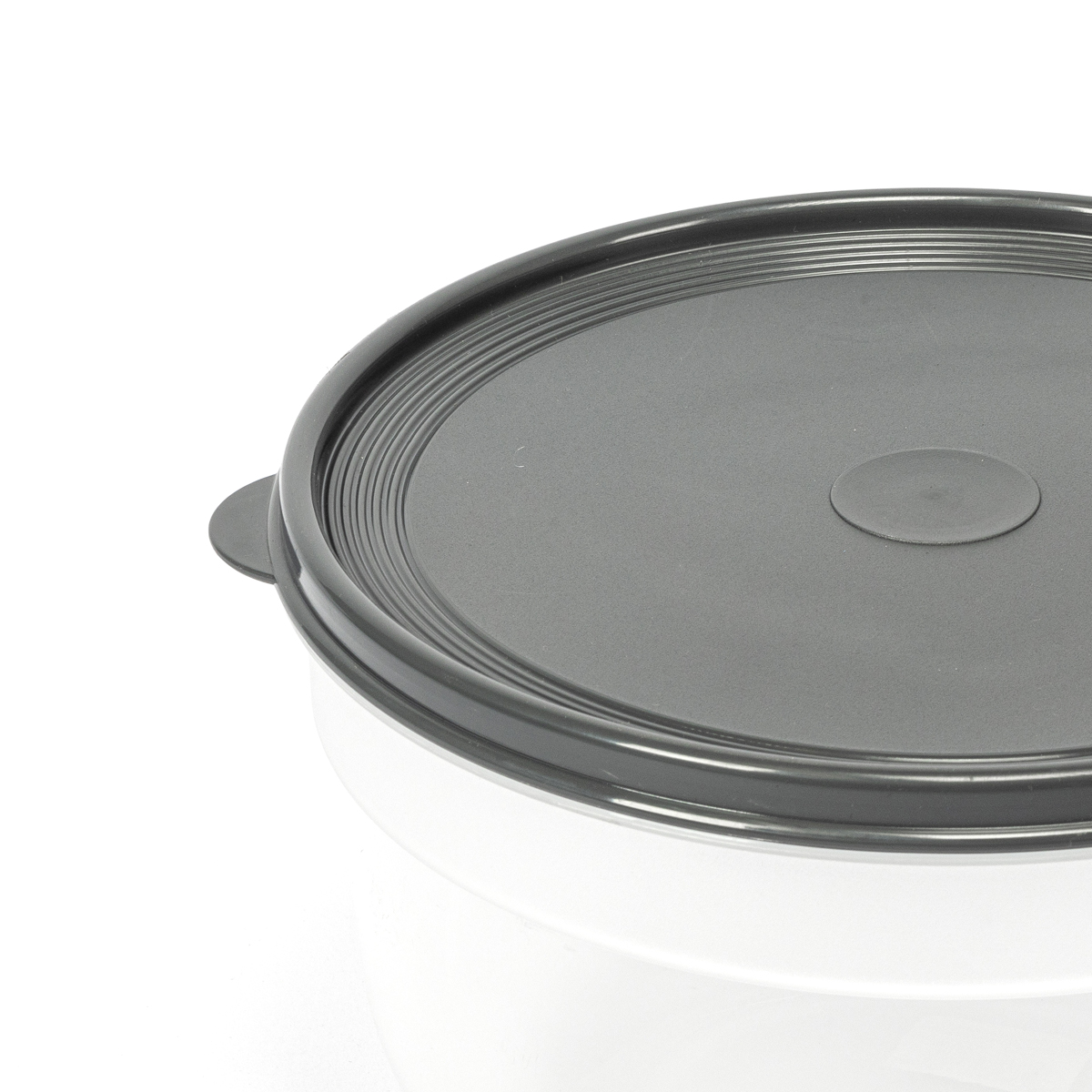 Recipiente Plast. Red. Tapa Gris 4L