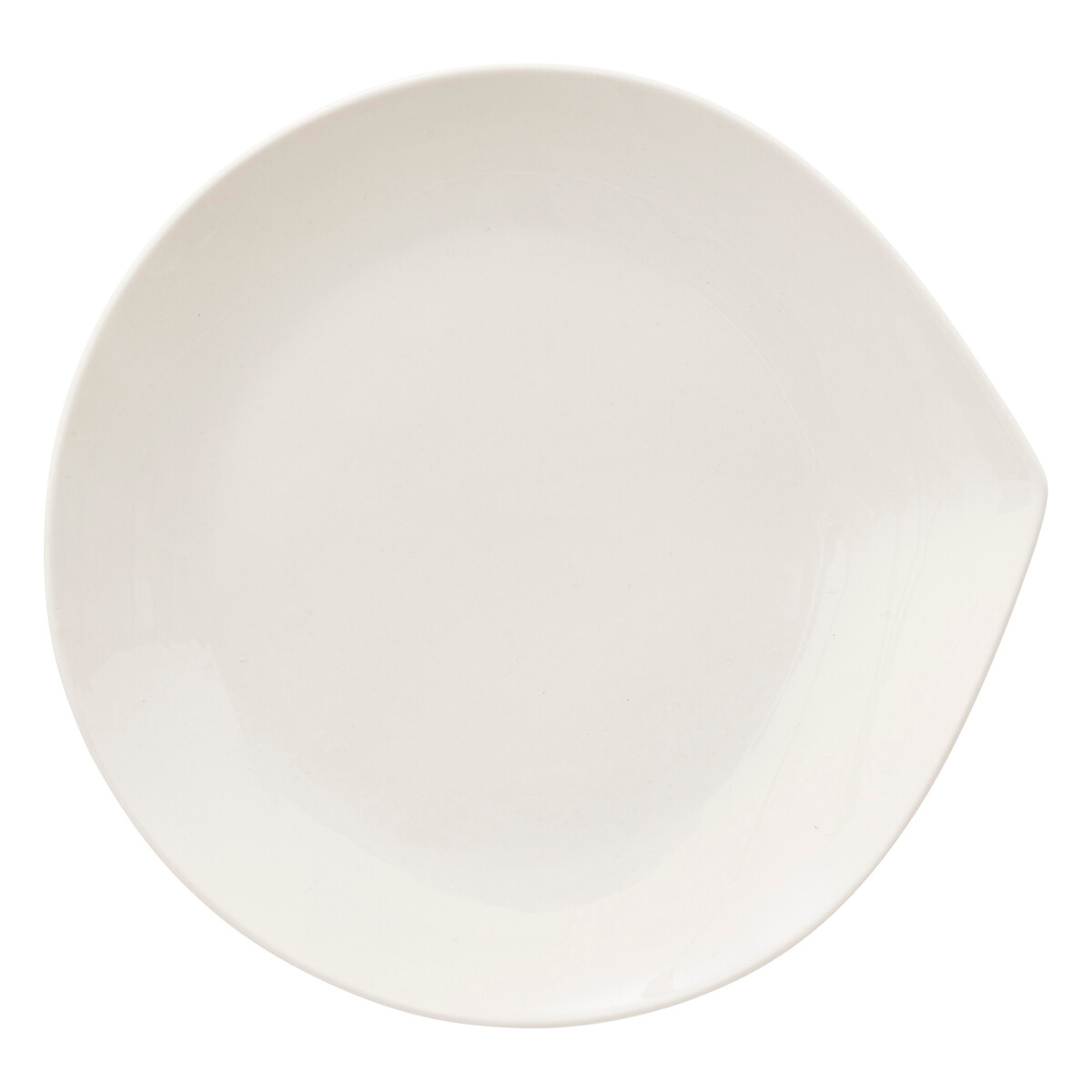 Plato De Postre Blanco Gota 21cm
