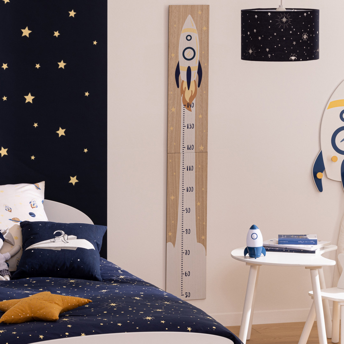 Medidor Infantil Cohete 140cm