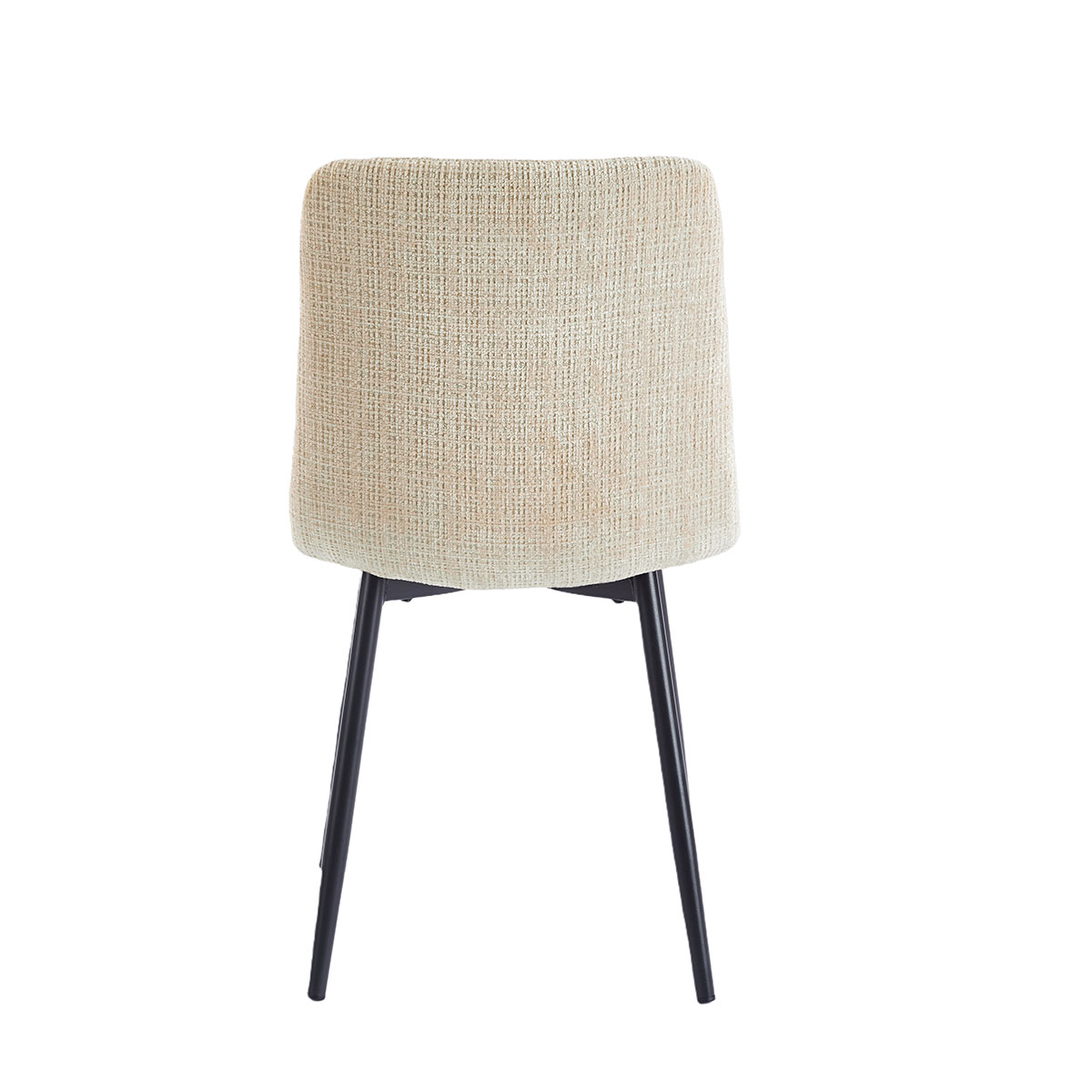 Juego de 2 sillas GALIZES tela beige
