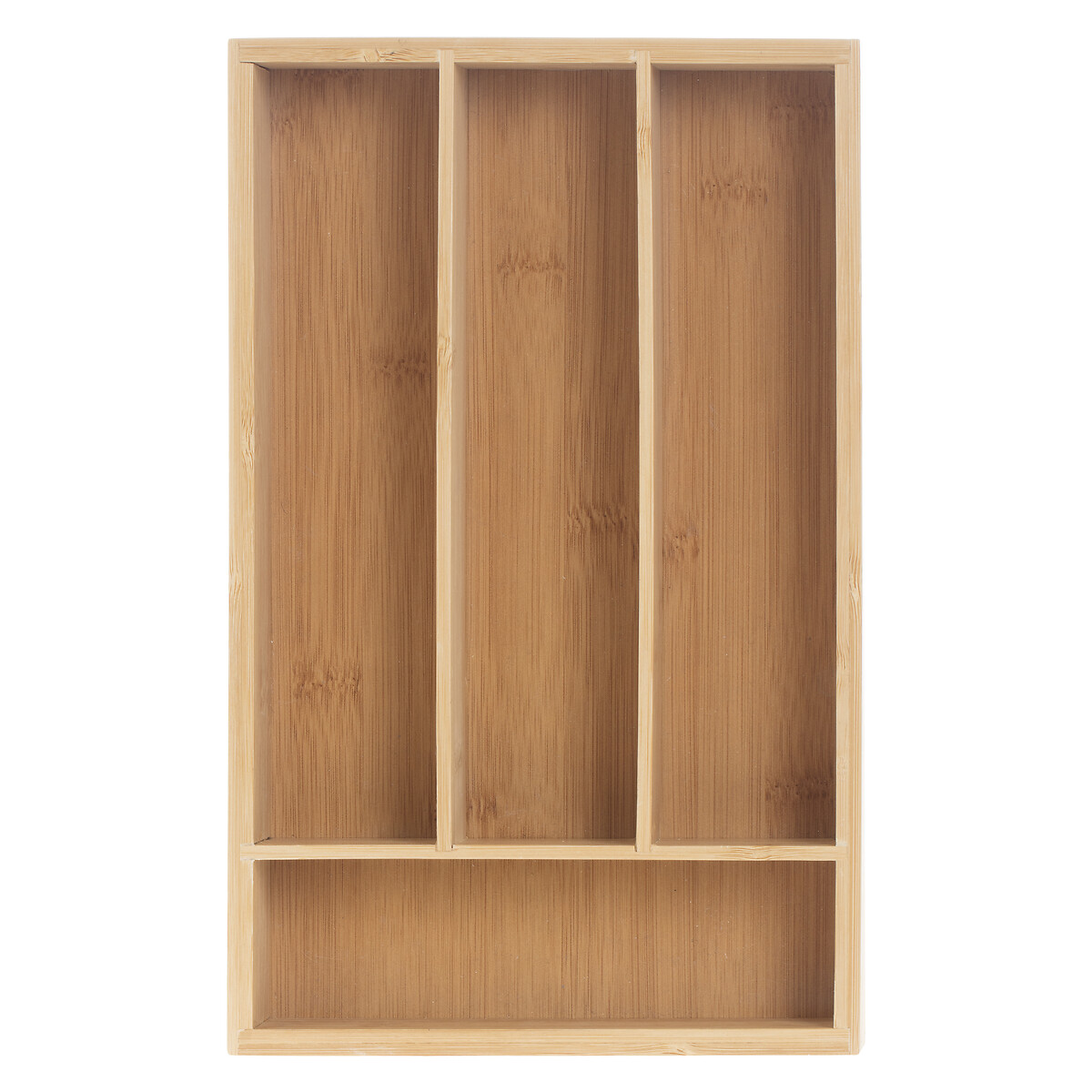 Cubertería 24Pzas Mango Madera+Cubertero