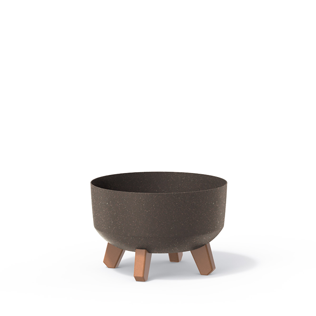 Vaso Gracia Low Coffee Eco Wood 28,5cm