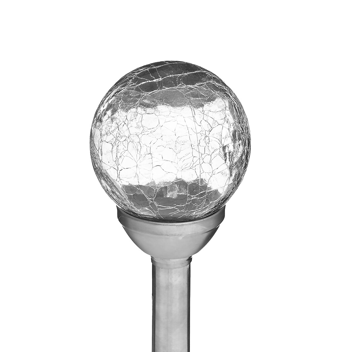 Lámpara Solar De Acero Inoxidable 11Cm