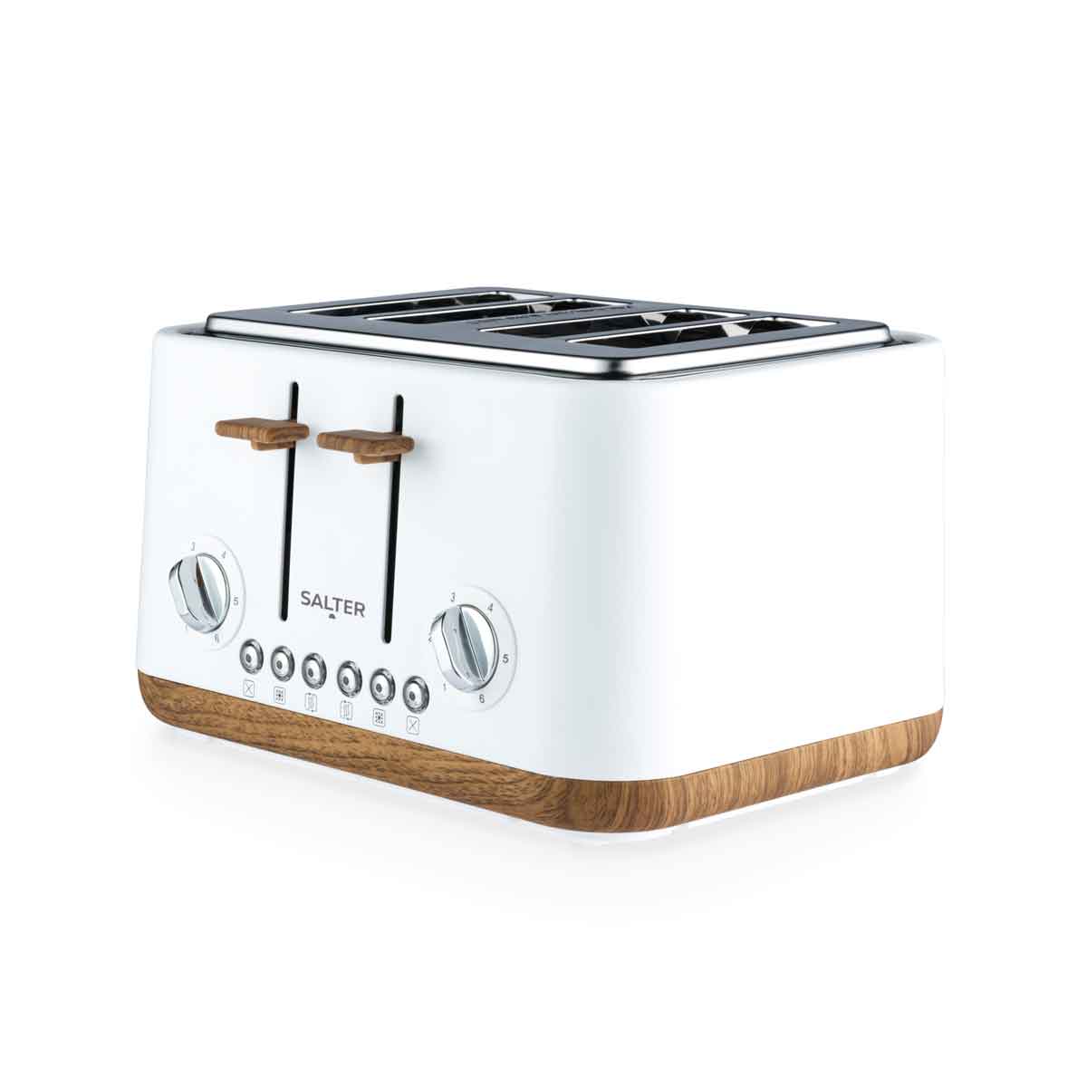 Tostadora 4 rebanadas SALTER TORONTO blanca