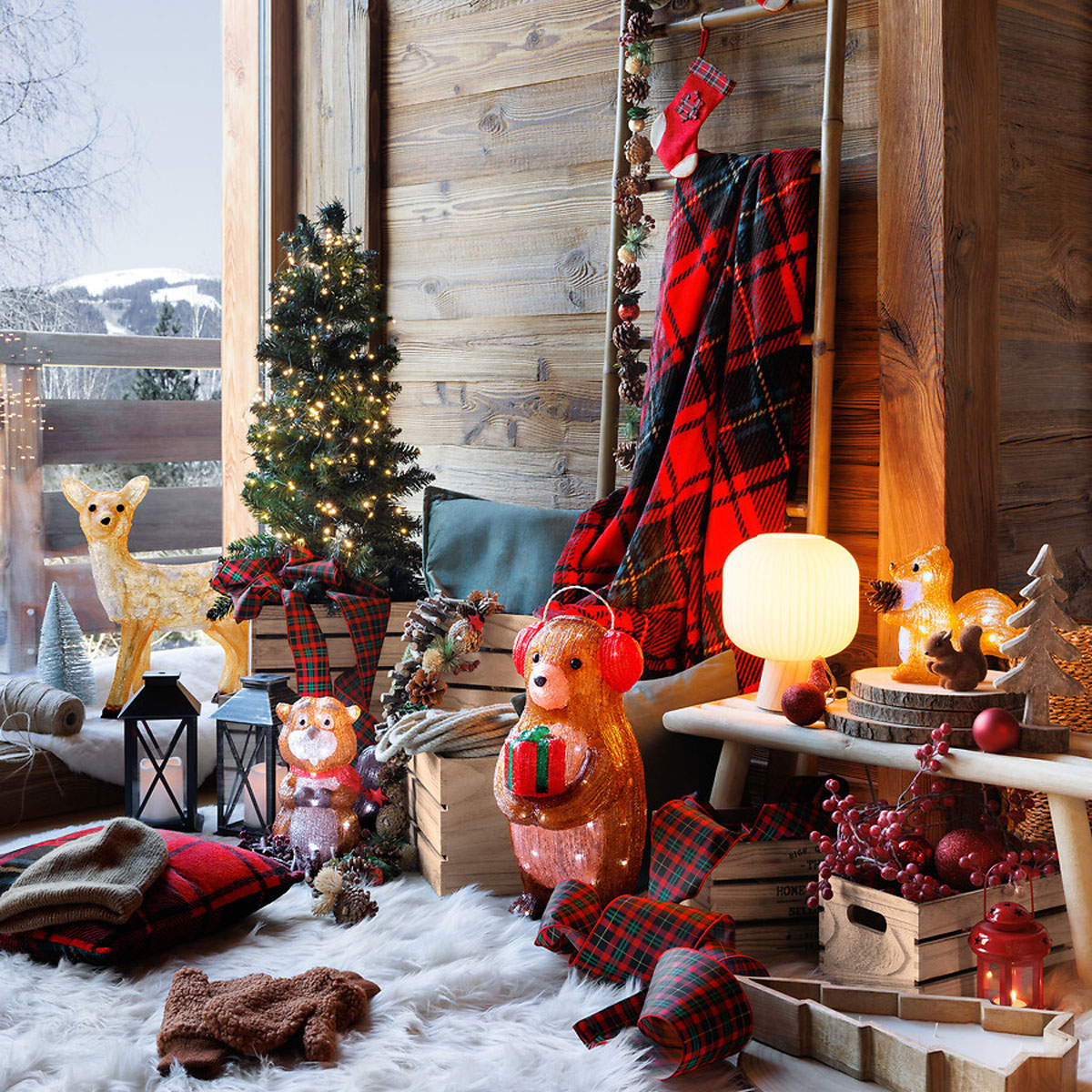 Caja De Madera Factory 34x24x18Cm