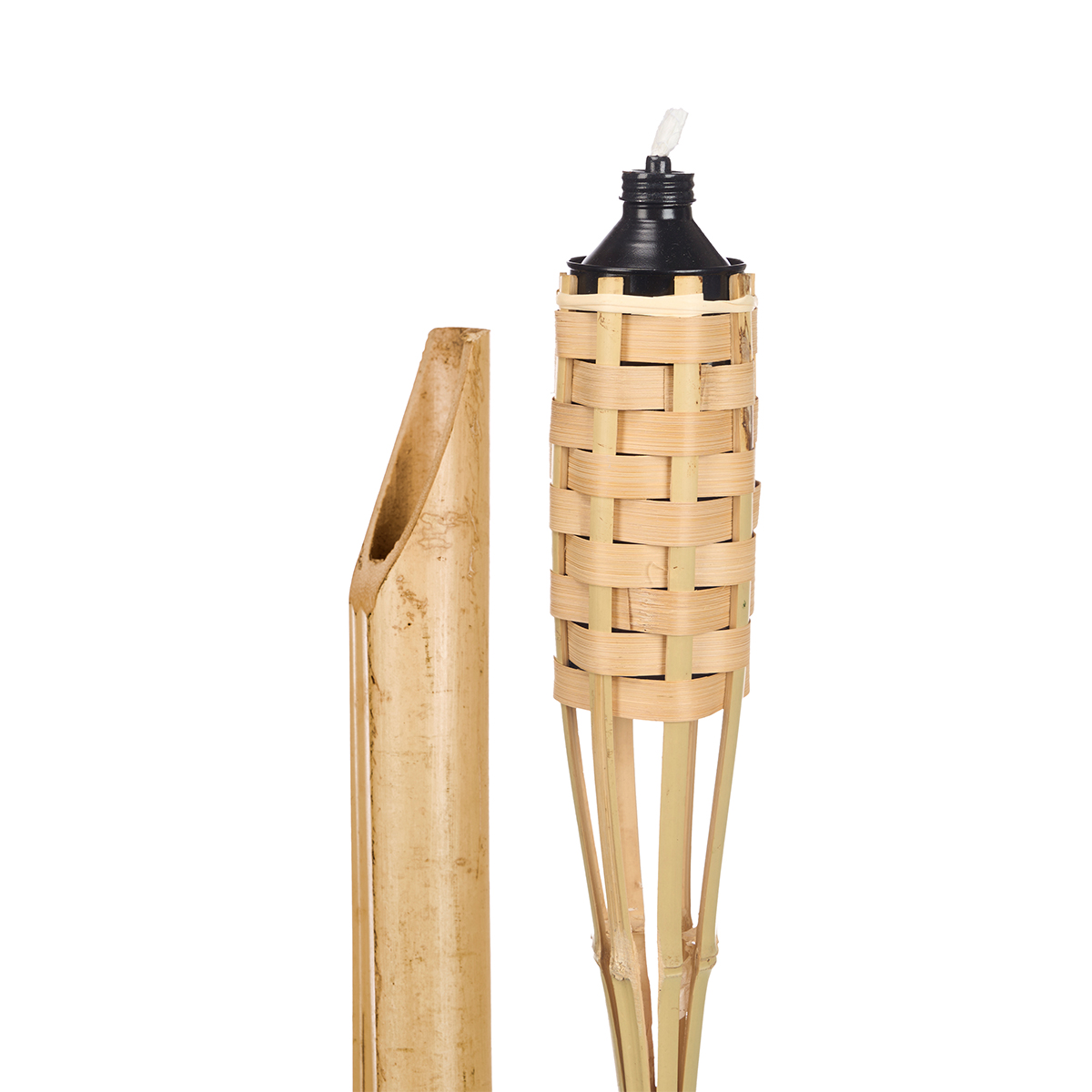 Tocha Em Bambu 150cm