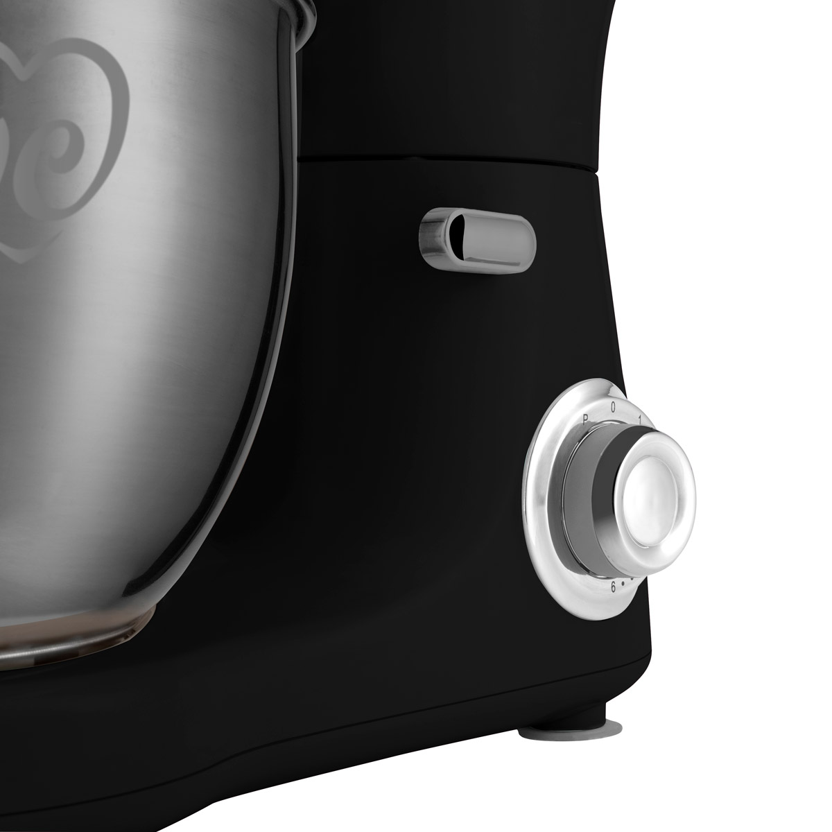 Batidora Amasadora Con Bowl Color Negro