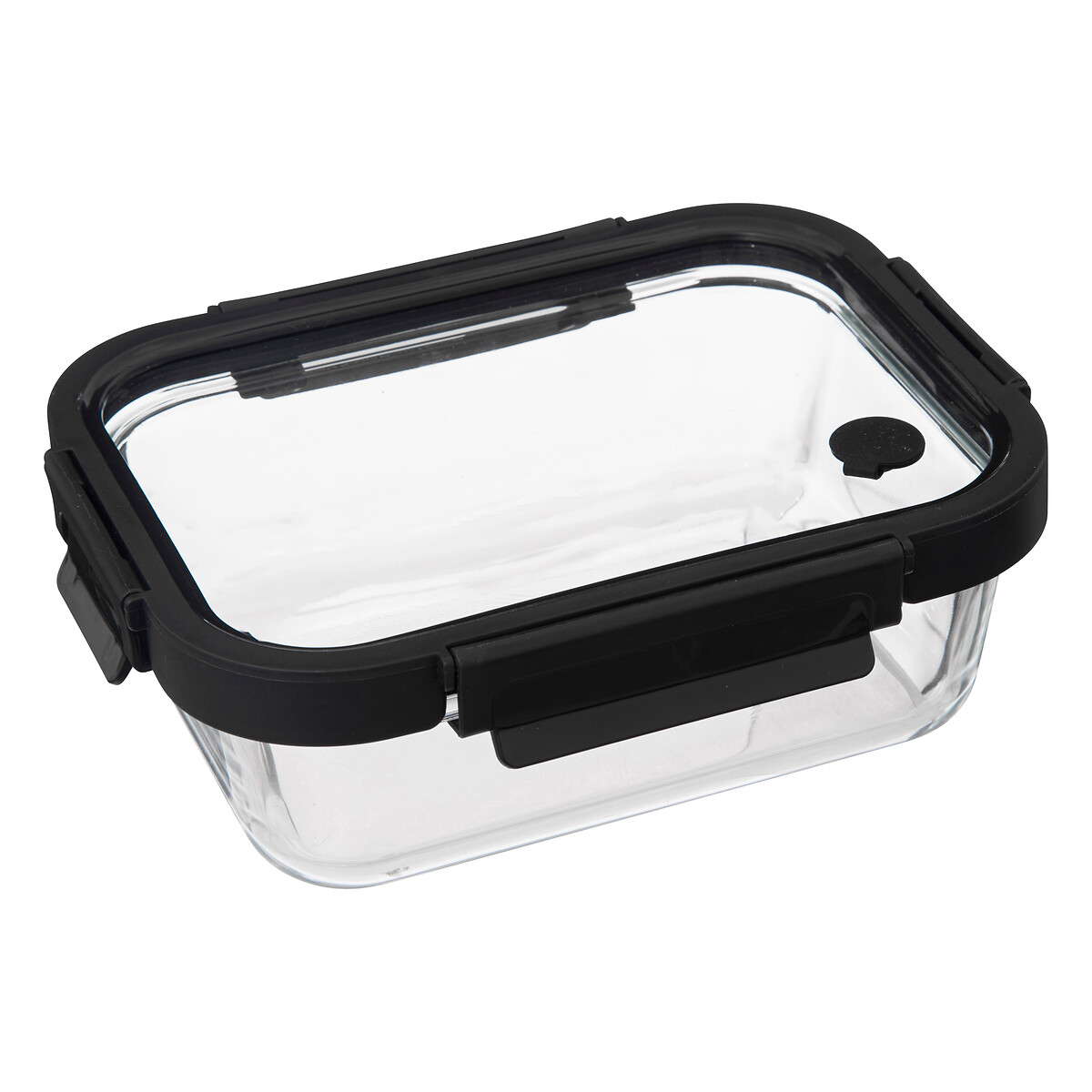 Herm&eacute;tico Rectangular Vidrio 0.9L
