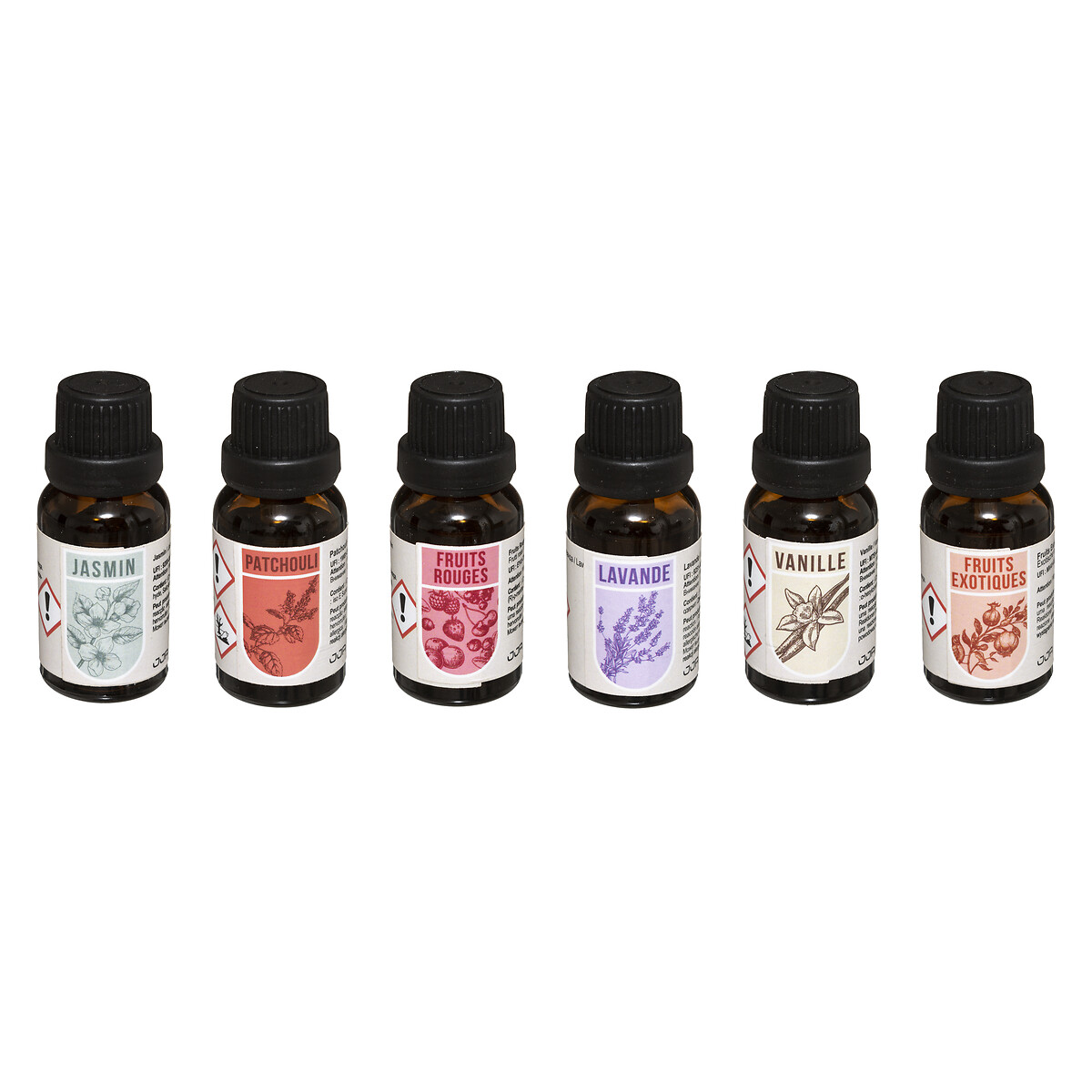 Set De 6 Aceites Perfumados 15ml