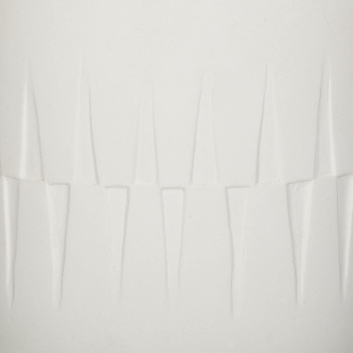 Maceta De Cemento Blanco C/Palmera