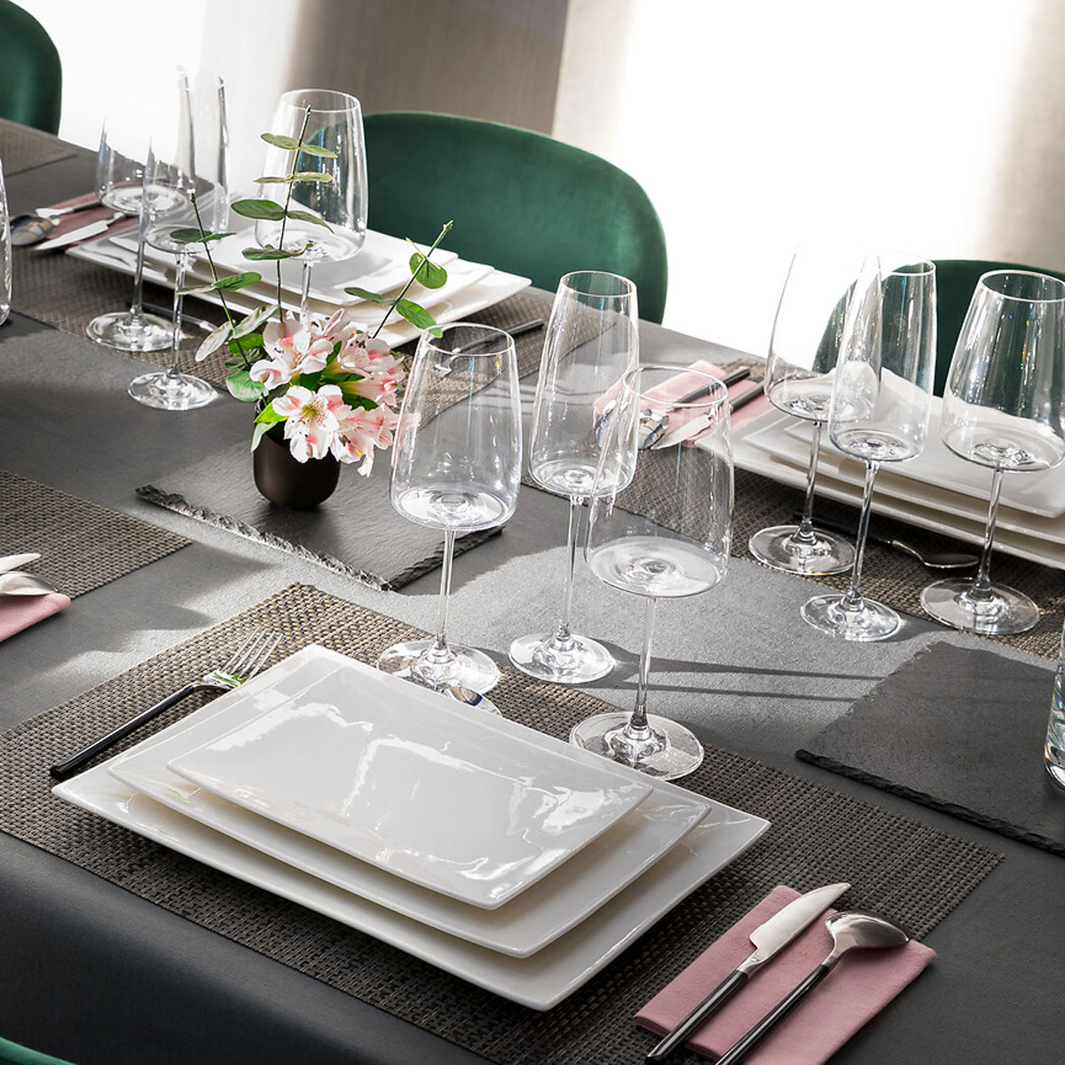 Copa De Champán De Vidrio Cristalino Angara 34Cl