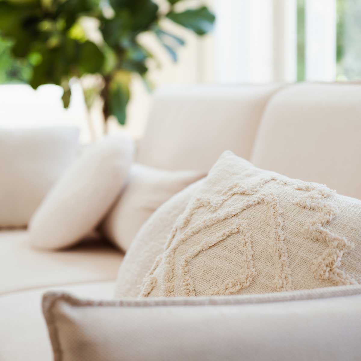 Cojín Inca Marfil 40x40Cm