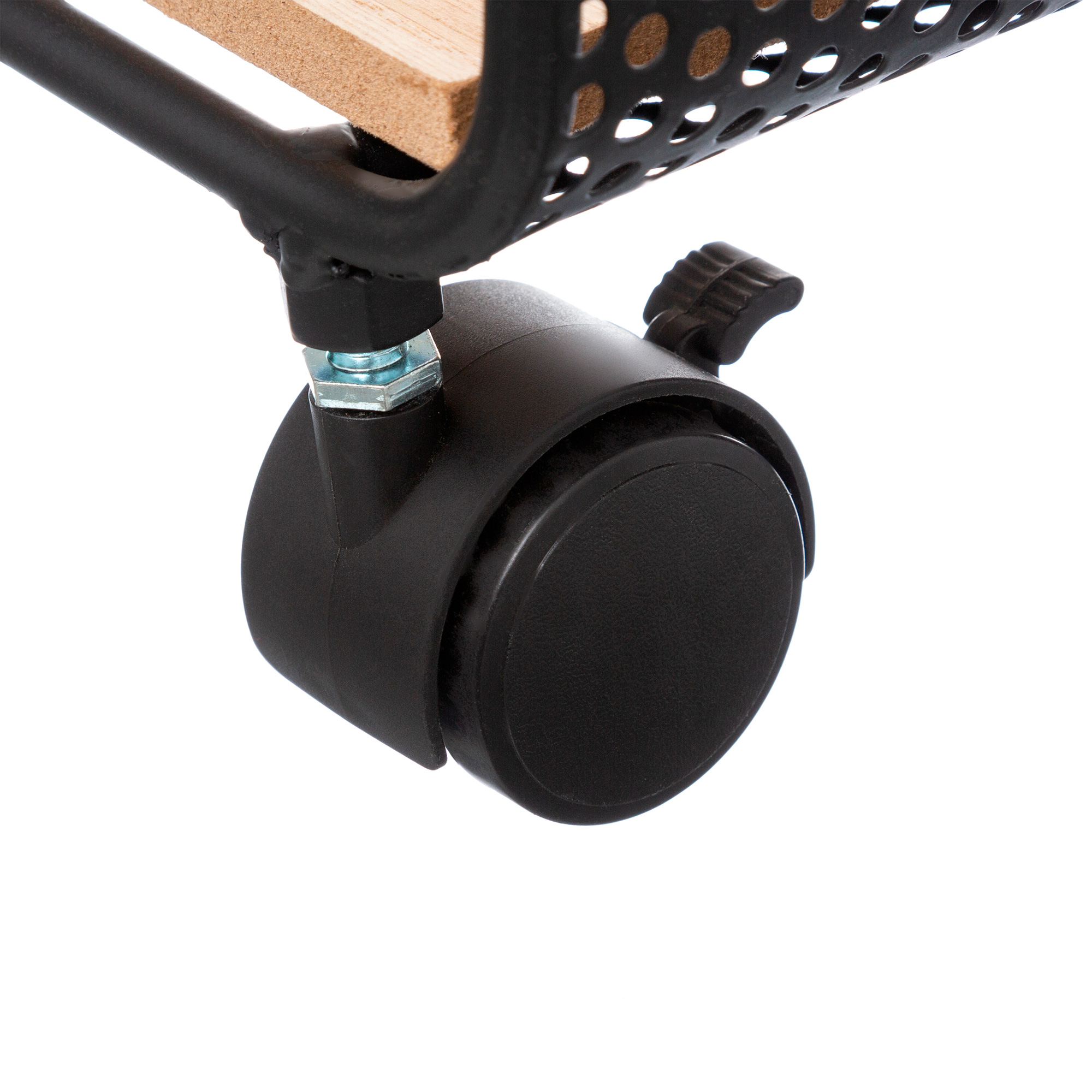 Estantería Con 2 Baldas Y Ruedas 