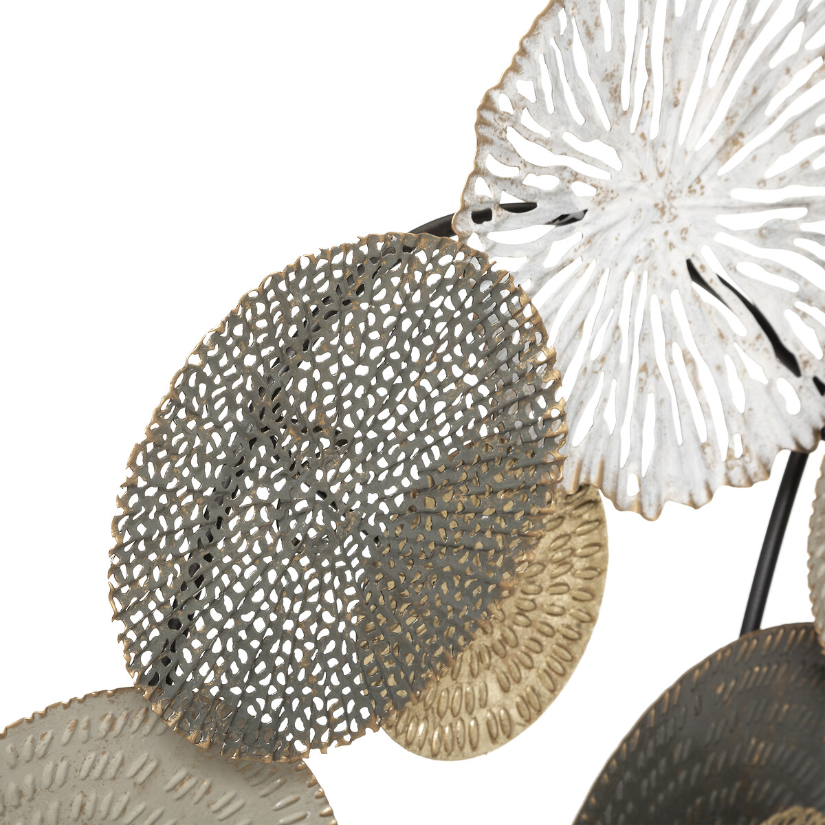 Decoración De Pared Leana Metal 80x80Cm 