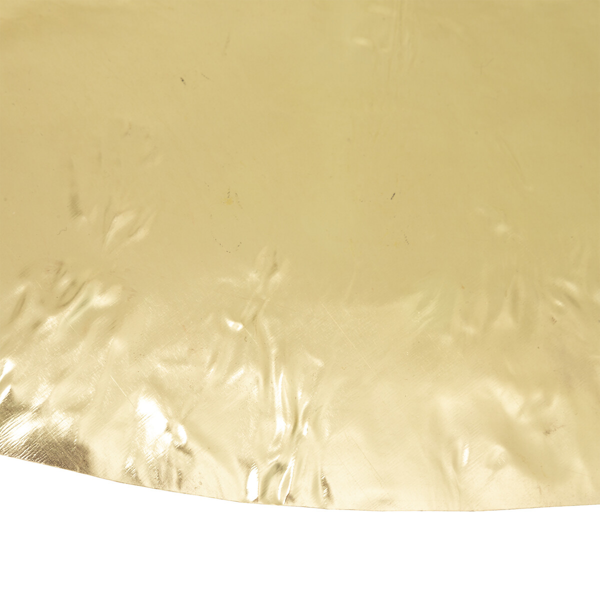 Candeeiro De Teto Dourado Em Metal 80cm