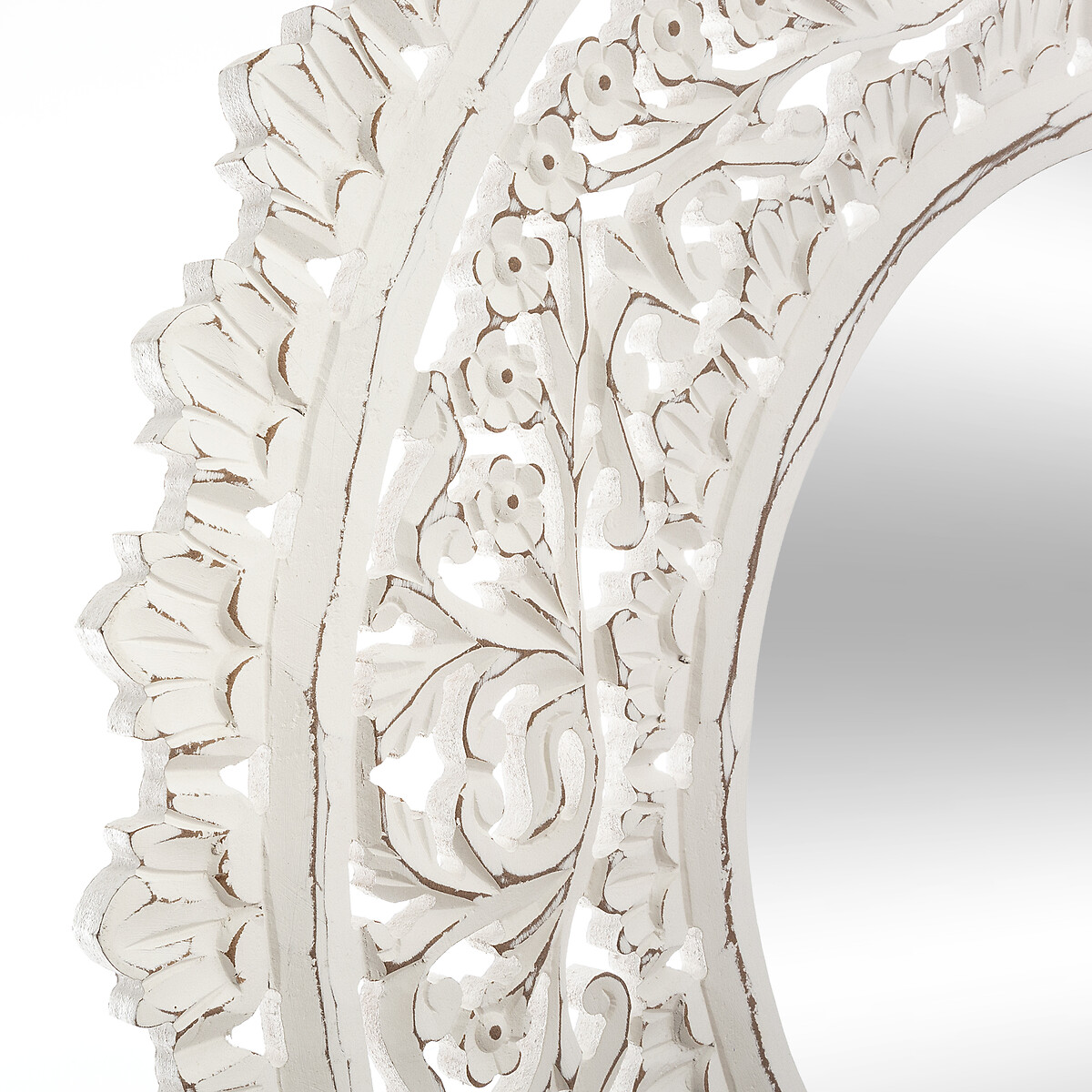 Espejo De Pared Ritual Mdf Blanco 90Cm