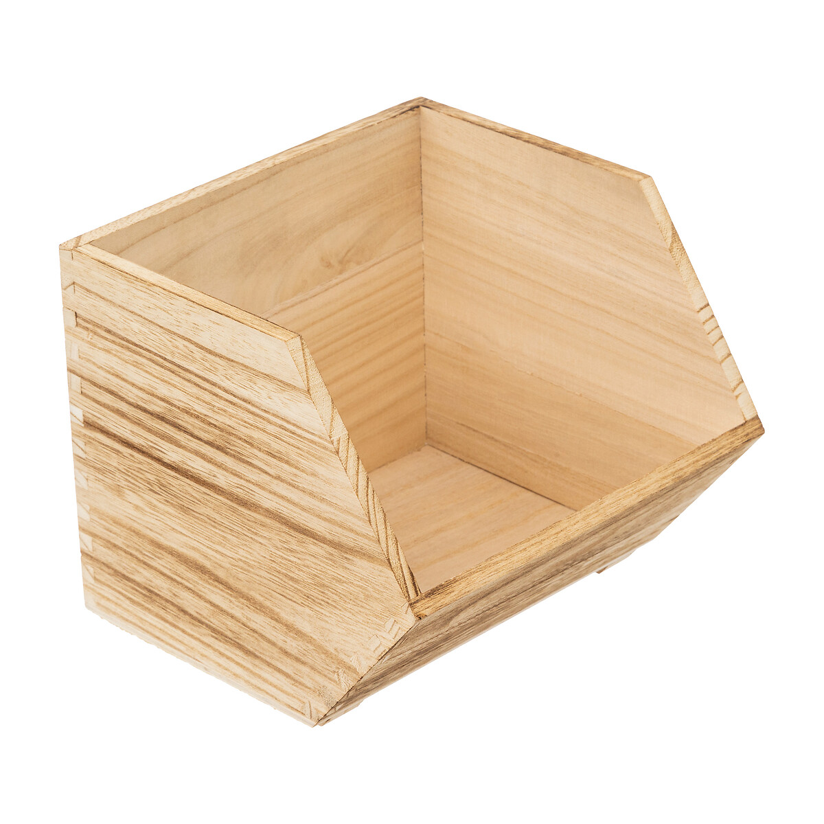 Conjunto de 3 cajas de organizaci&oacute;n de madera