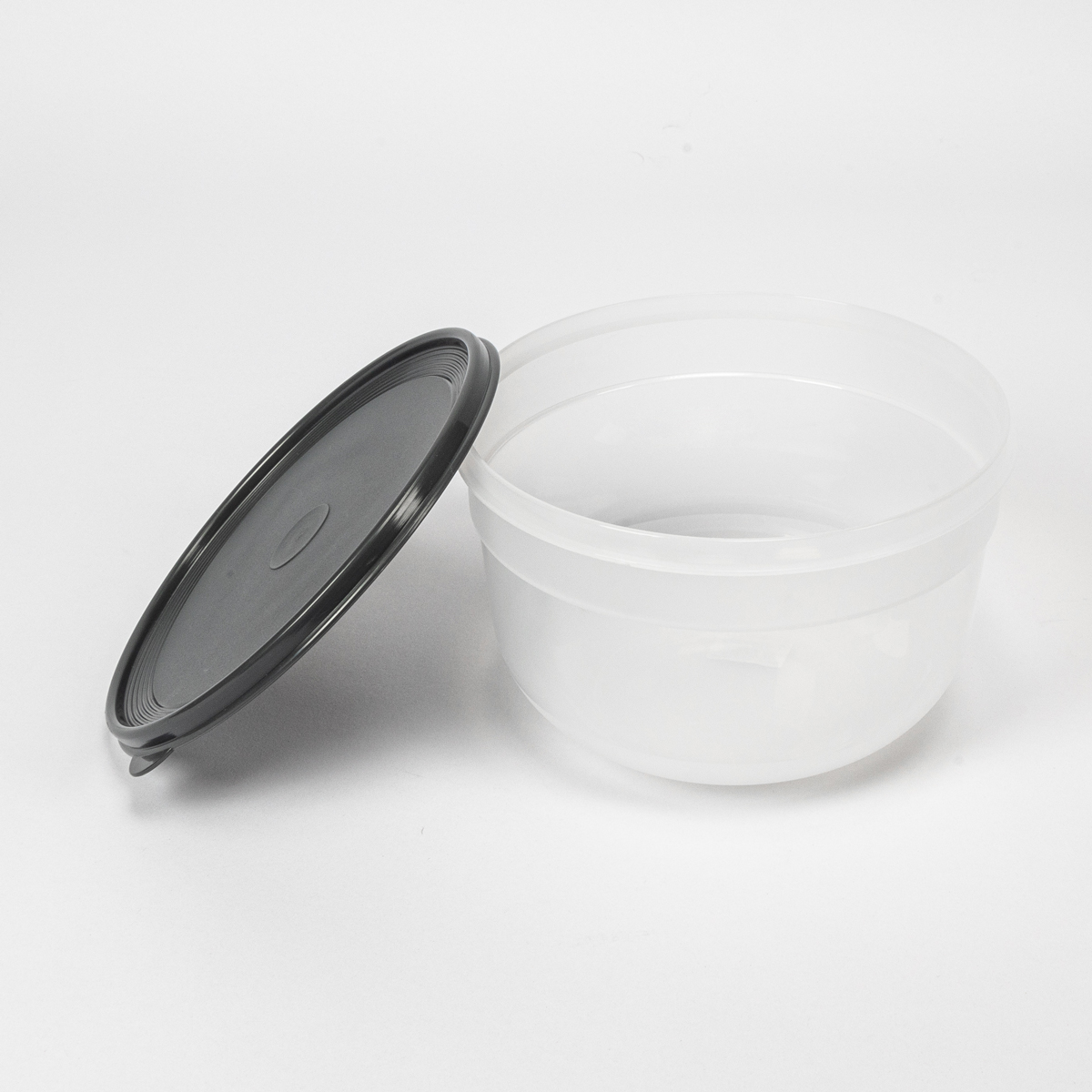 Recipiente Plast. Red. Tapa Gris 4L