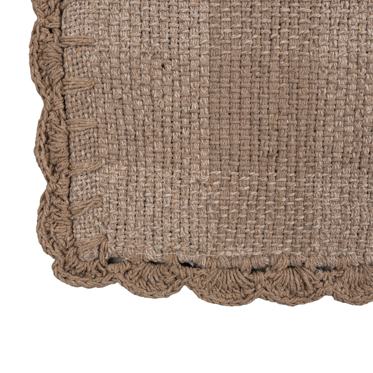 Alfombra LIOR de algod&oacute;n beige
